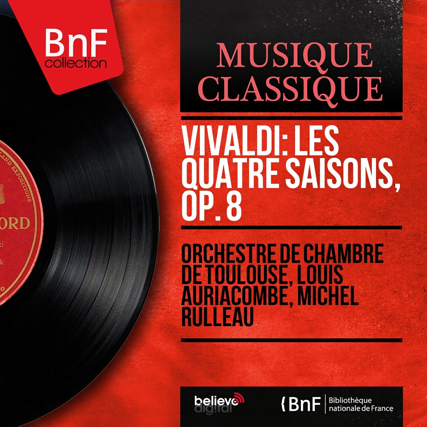 Релиз Vivaldi: Les quatre saisons, Op. 8 (Mono Version)