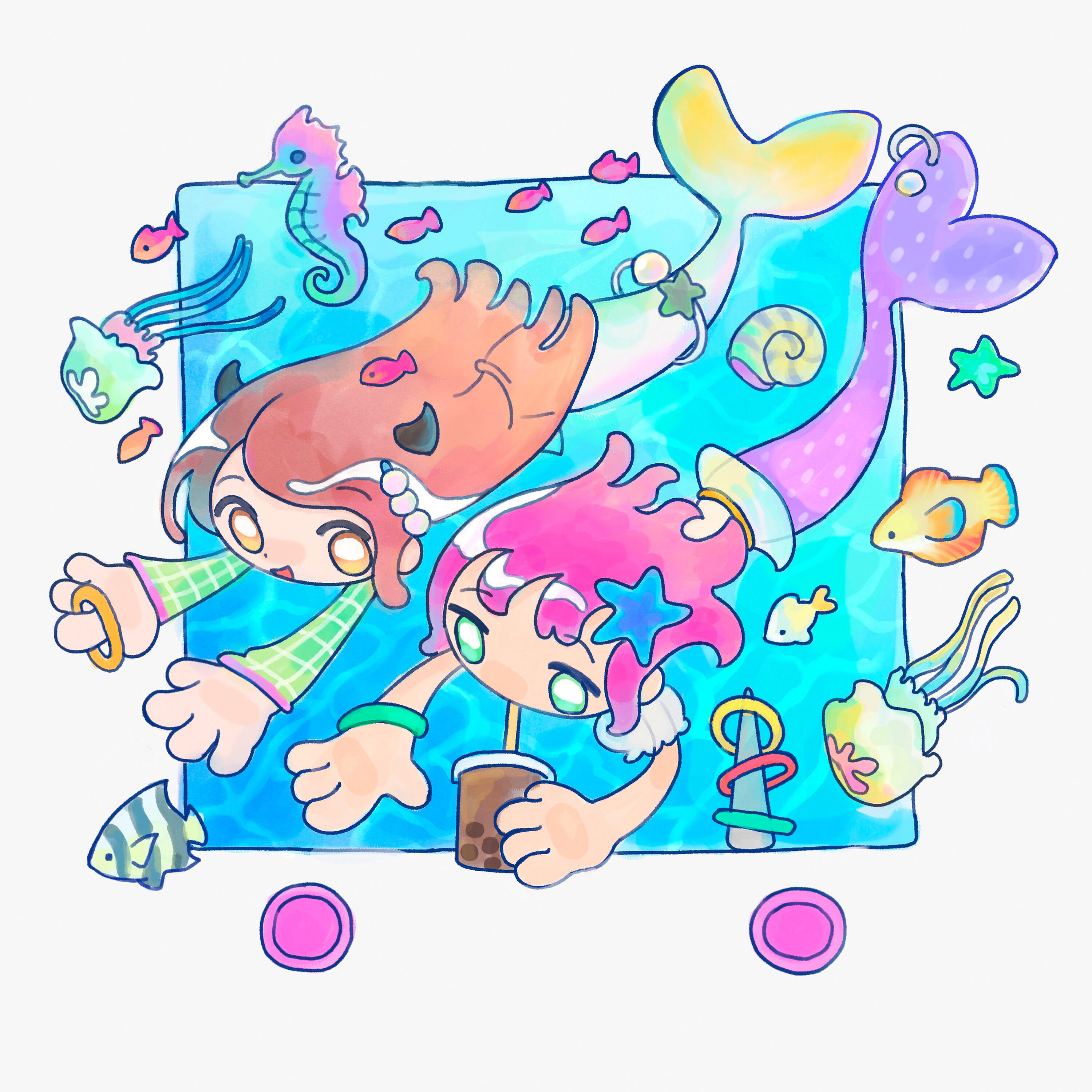 Релиз MERMAIDCOR(E)PORATE 2000 ( ु⁎ᴗ_ᴗ⁎)ु.｡oO