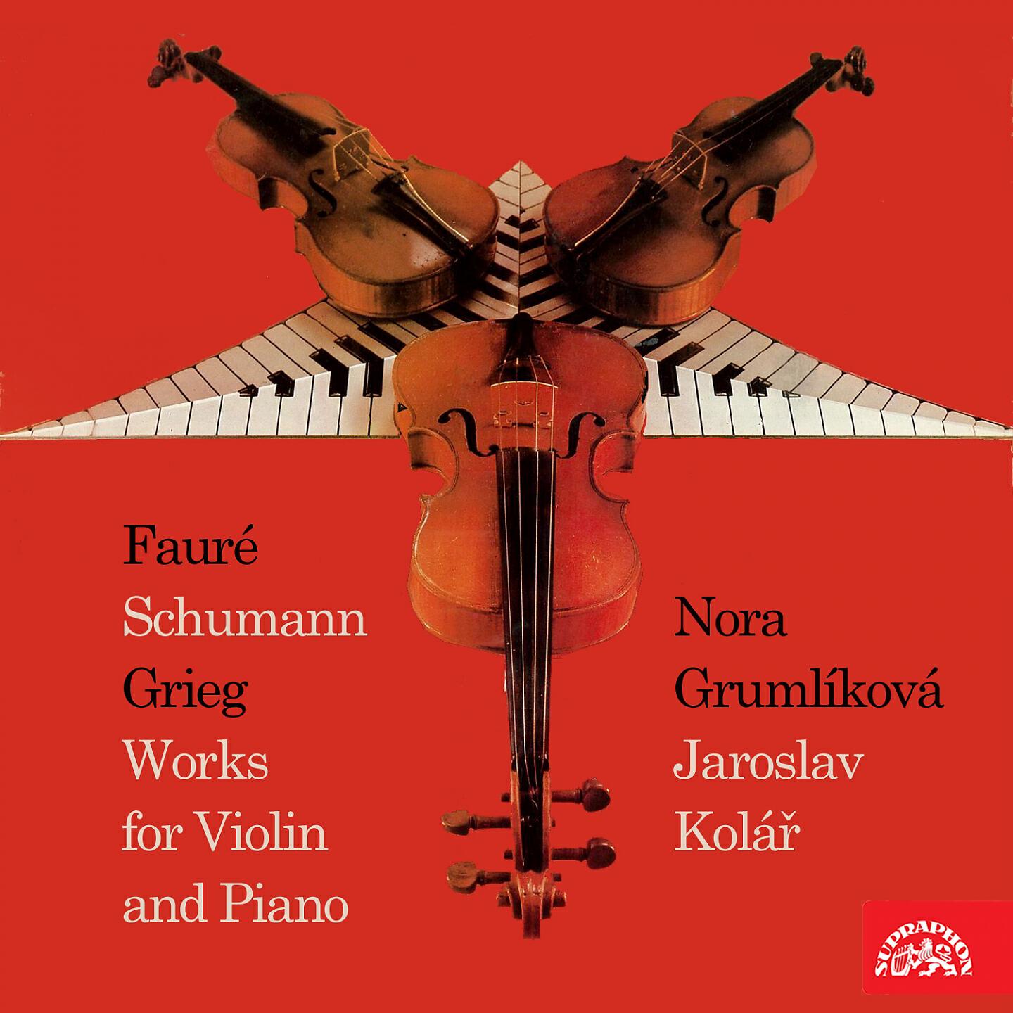 Релиз Fauré, Schumann, Grieg: Works for Violin and Piano