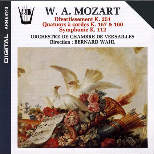 Релиз Mozart : Divertissement, Quatuors à cordes, Symphonie