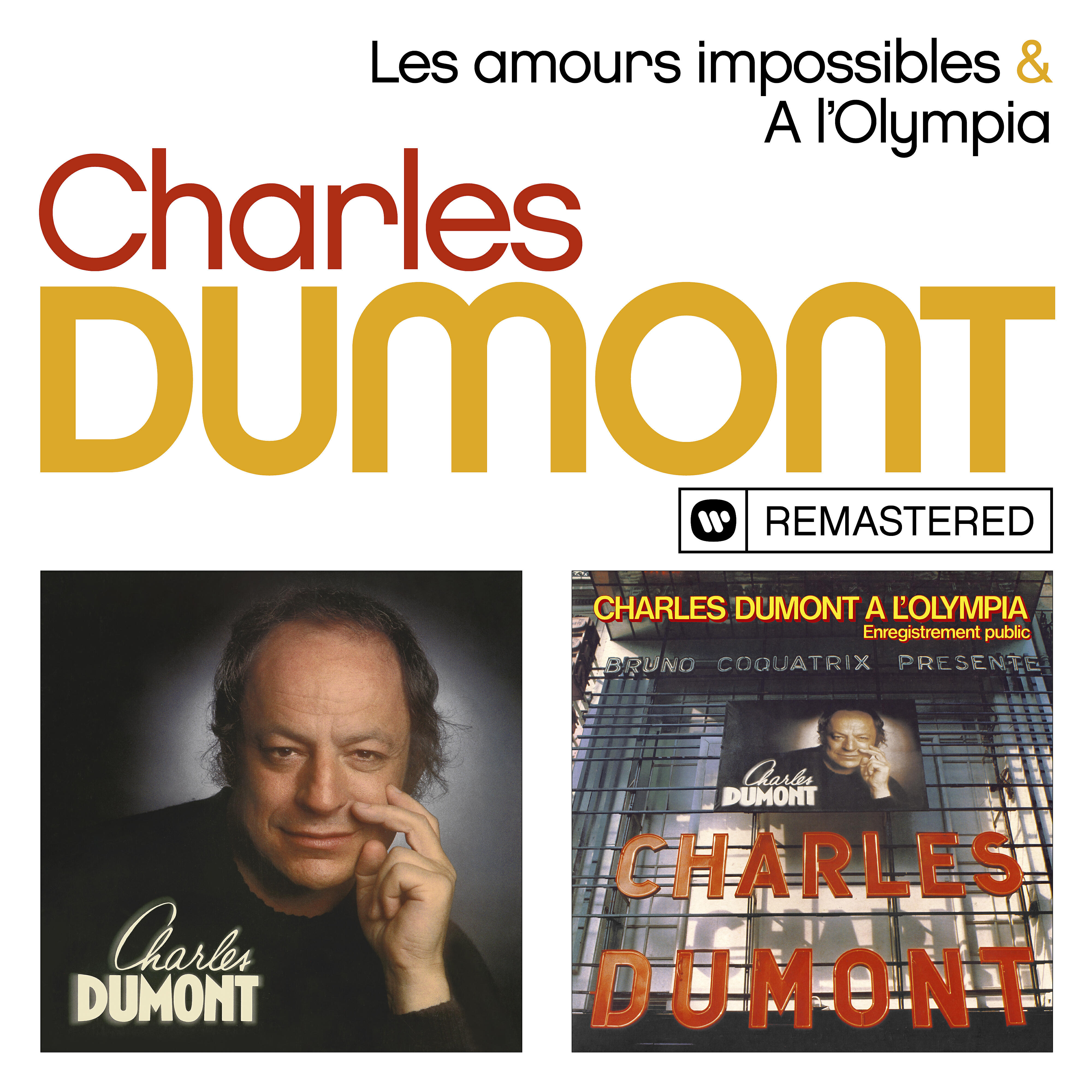 Релиз Les amours impossibles / A l'Olympia (Live, 1978) [Remasterisé en 2019]