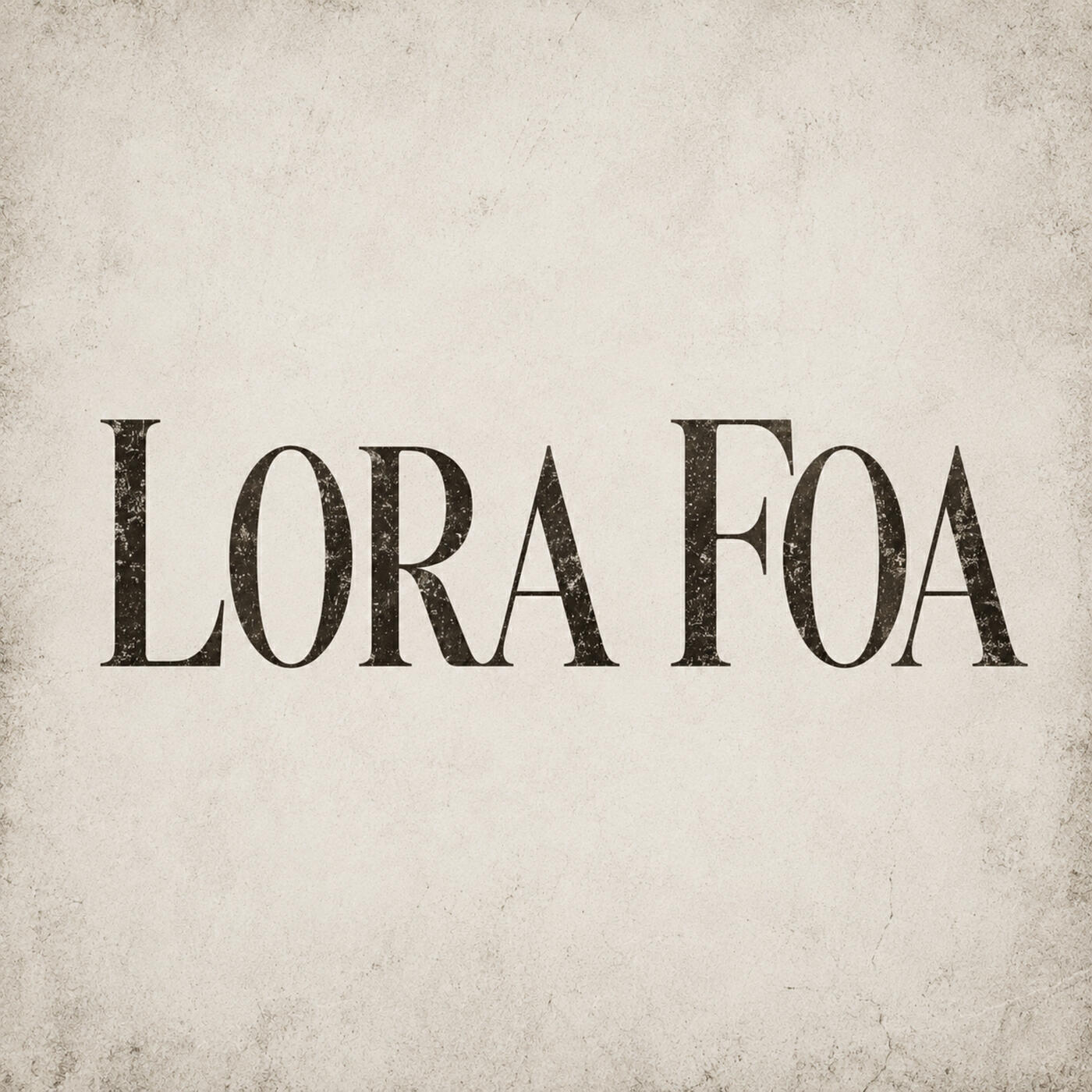 Релиз Lora Foa