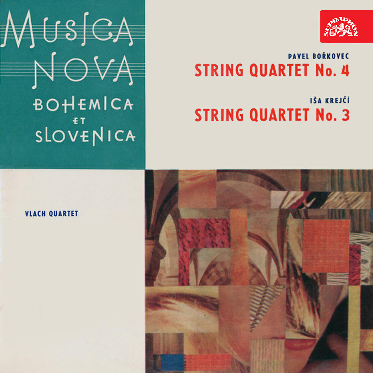 Релиз Musica Nova Bohemica et Slovaca / Bořkovec: String Quartet No. 4 - Krejčí: String Quartet No. 3