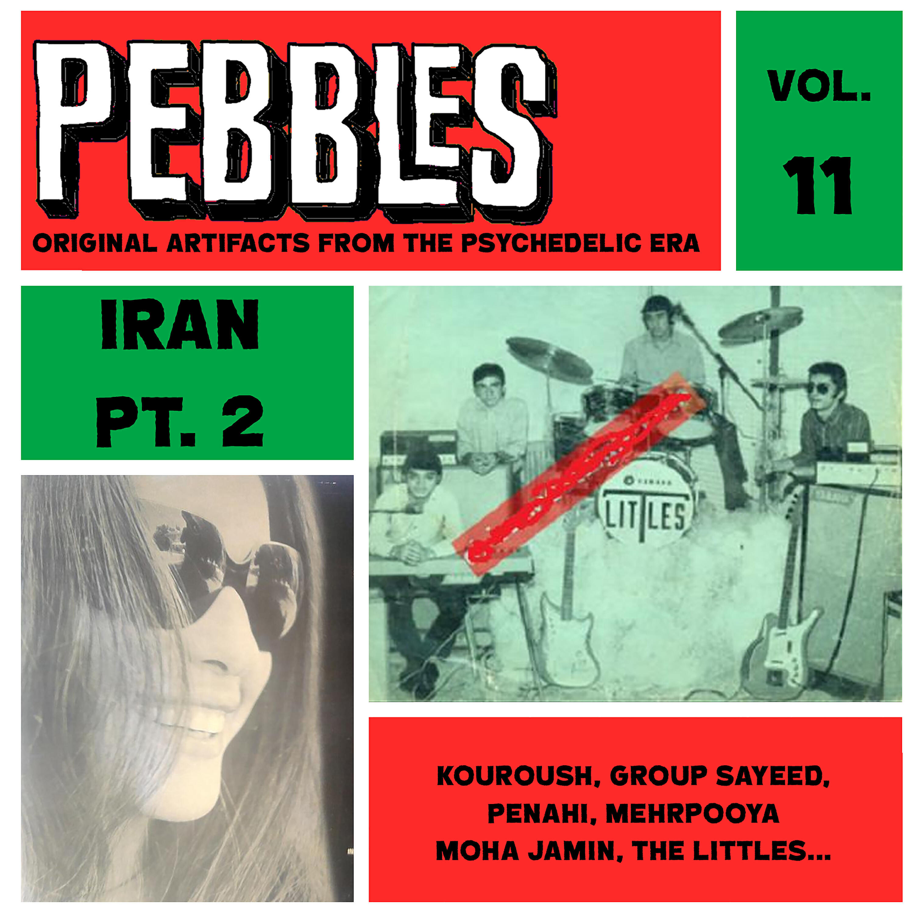Релиз Pebbles Vol. 11, Iran Pt. 2, Originals Artifacts from the Psychedelic Era