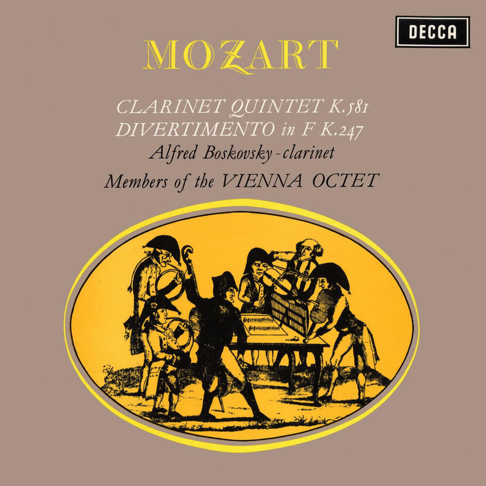 Релиз Mozart: Clarinet Quintet, K. 581; Divertimento, K. 247 (Vienna Octet — Complete Decca Recordings Vol. 17)