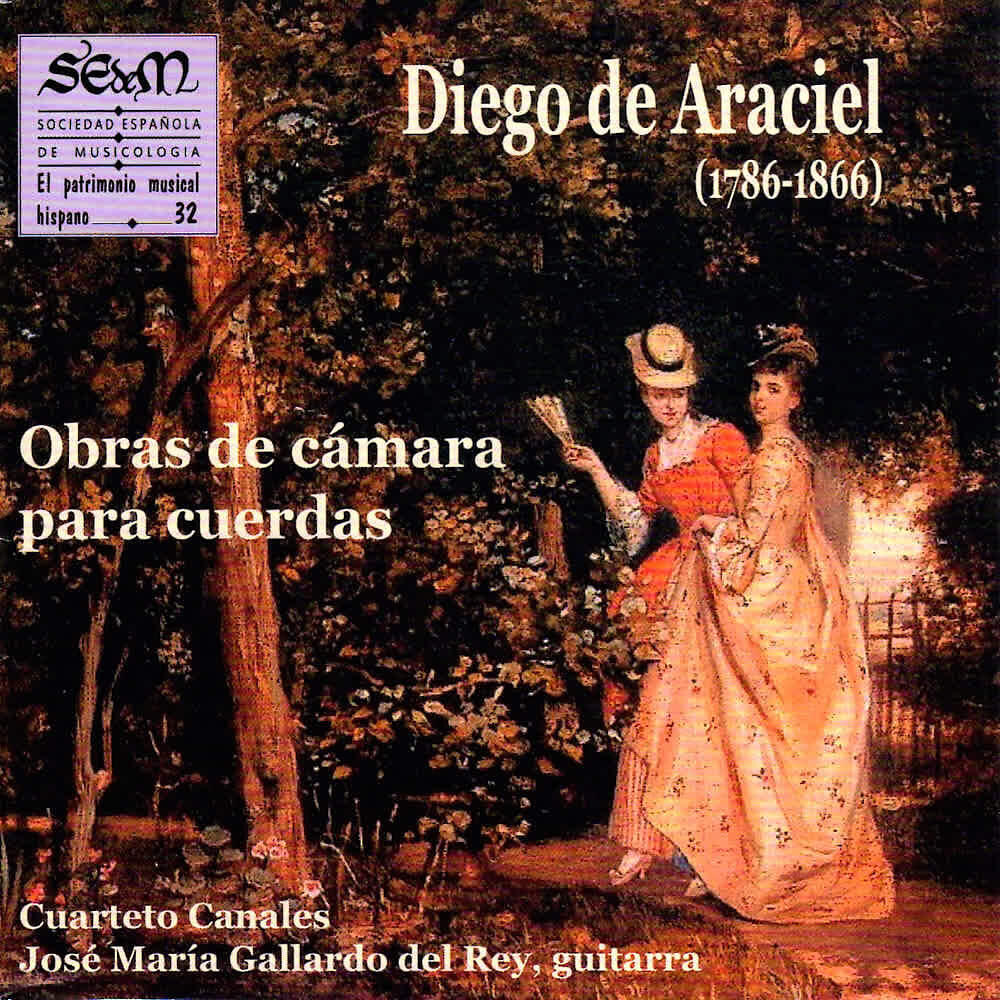 Релиз Diego Araciel: Obras de Cámara para Cuerdas (El Patrimonio Musical Hispano 32)