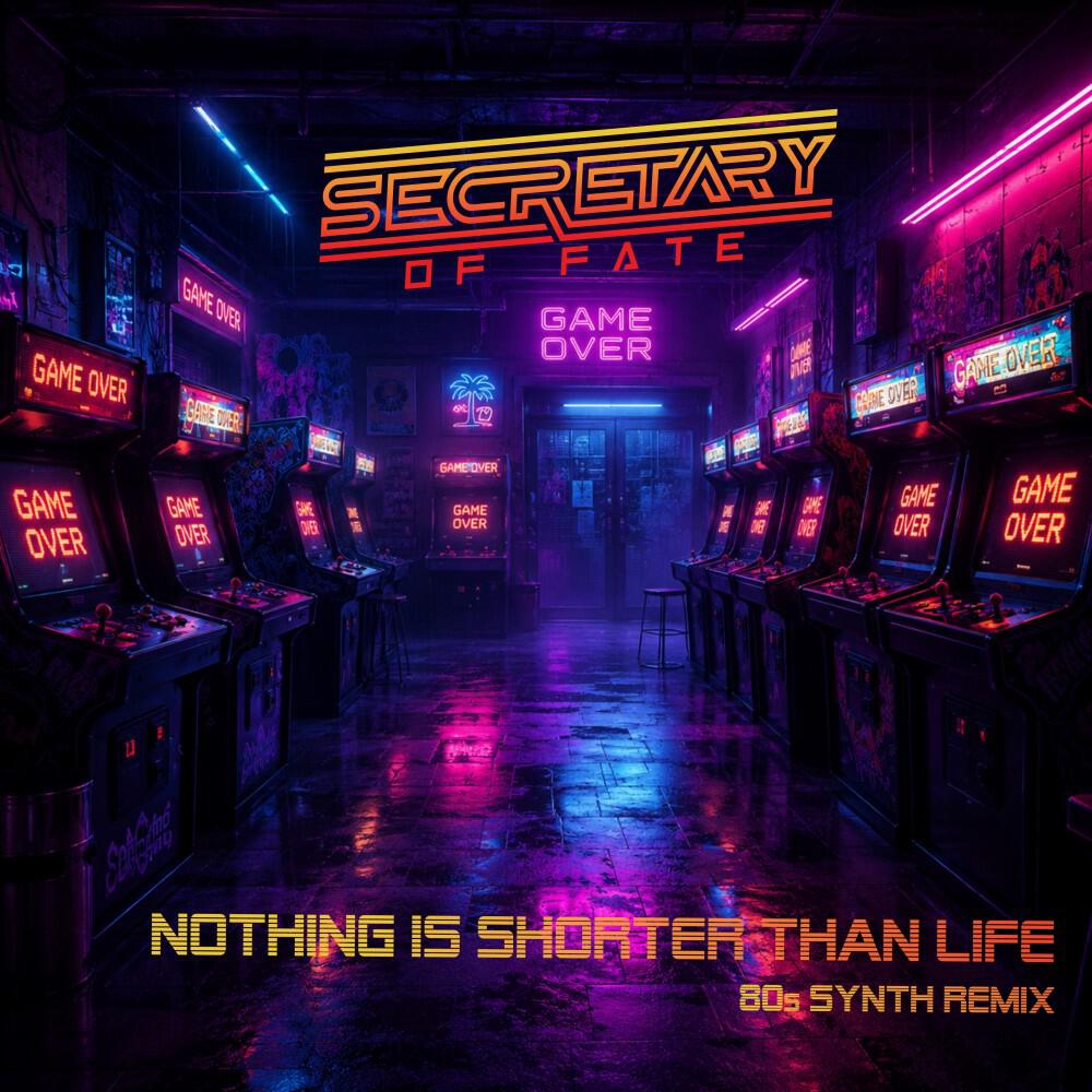 Релиз Nothing Is Shorter Than Life (80s Synth Remix)