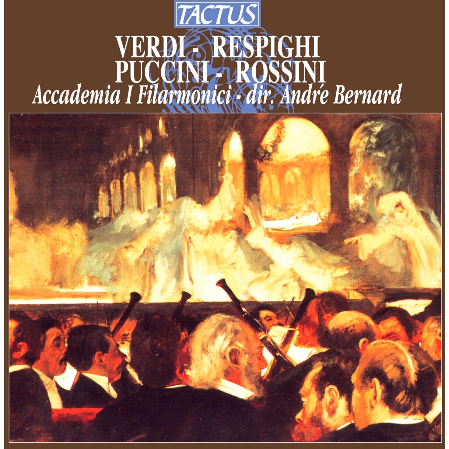 Релиз Verdi - Respighi - Puccini & Rossini: Opere per Orchestra