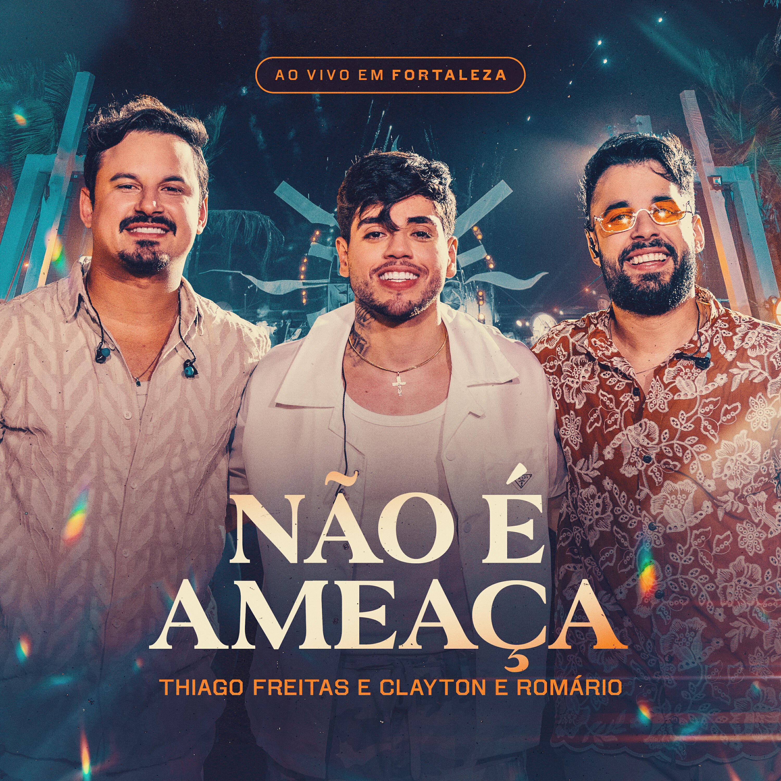 Релиз Não é Ameaça (Ao Vivo)