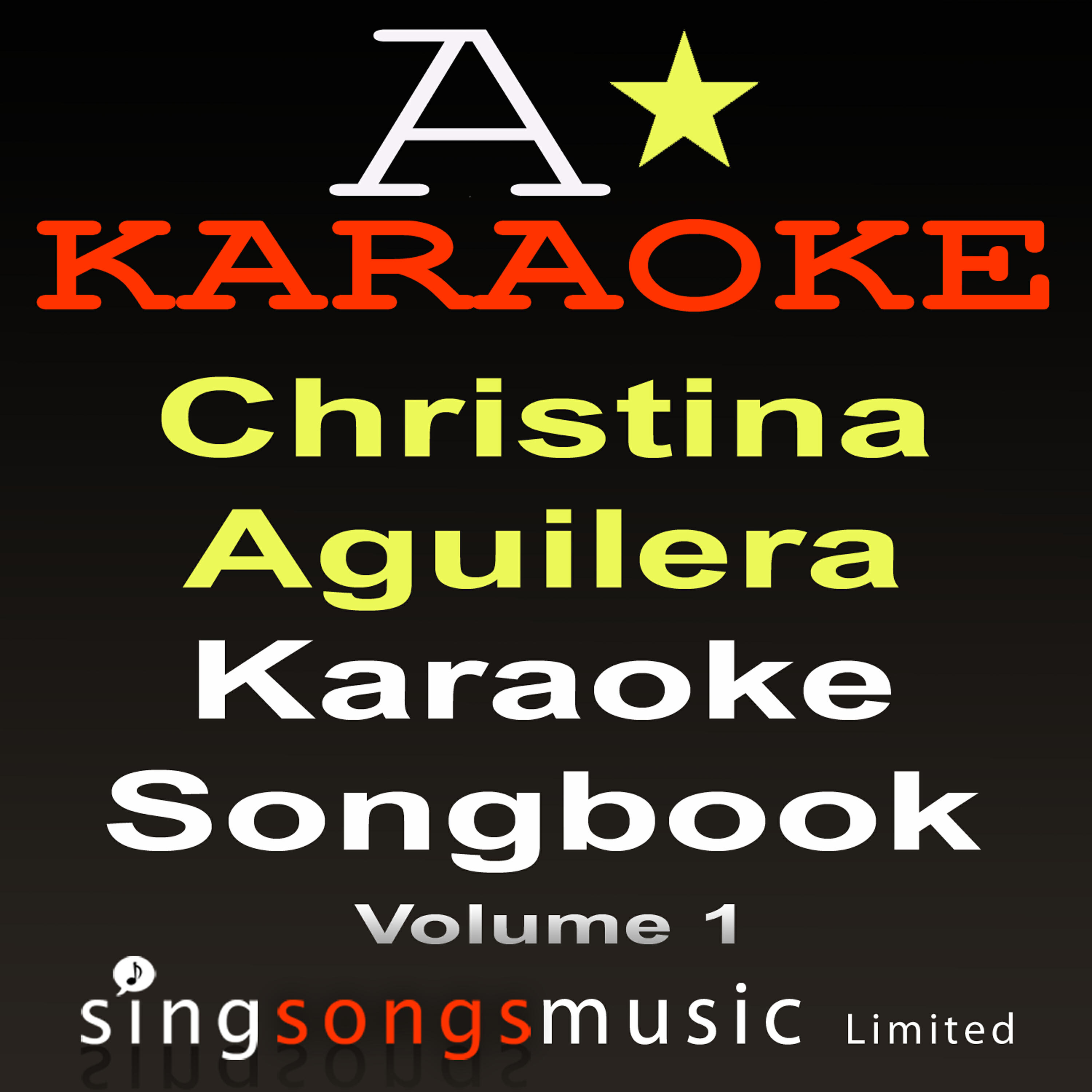 Релиз Karaoke Songbook (In the style of Christina Aguilera - Volume 1) {Karaoke Audio Versions}