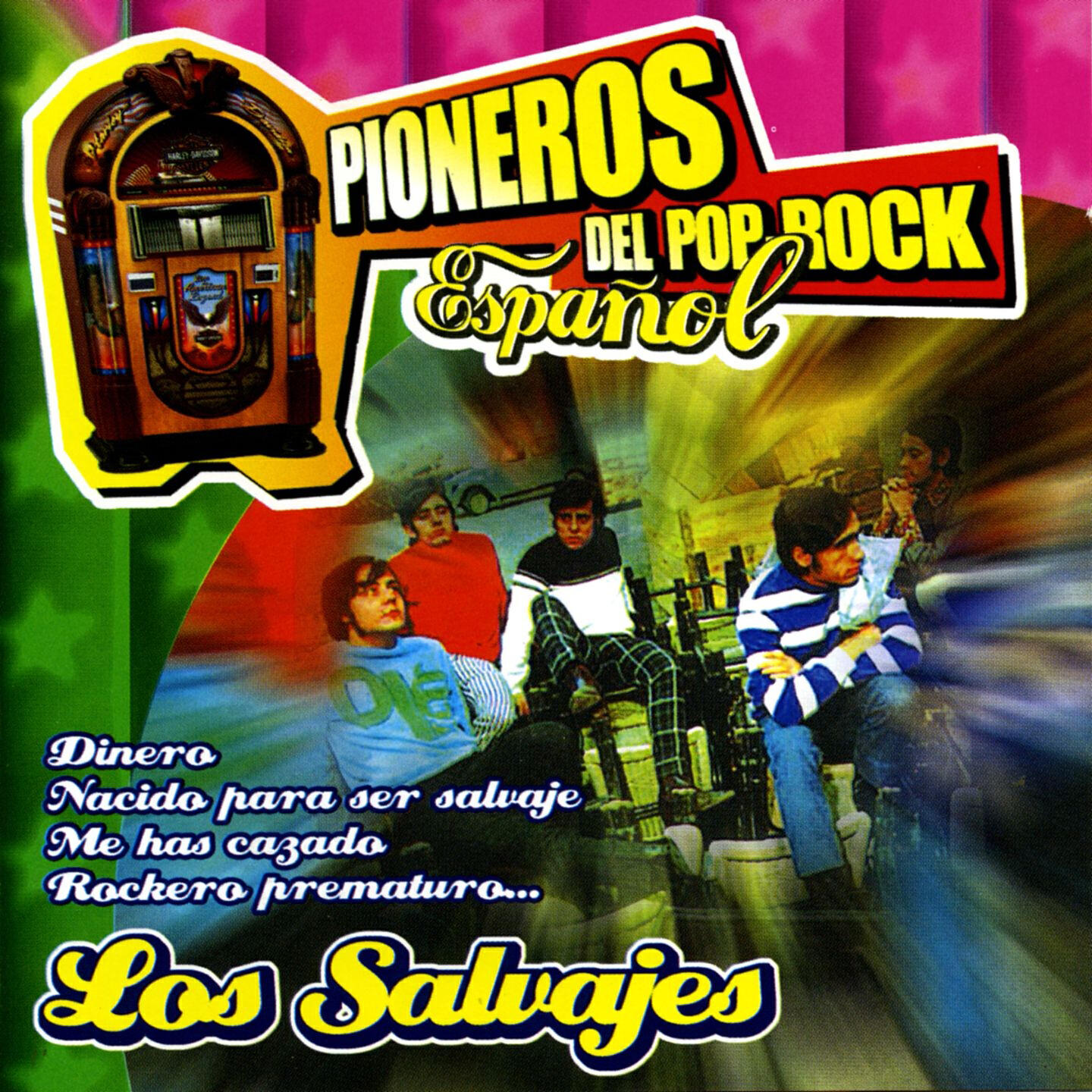Релиз Pioneros del Pop Rock Español : Los Salvajes