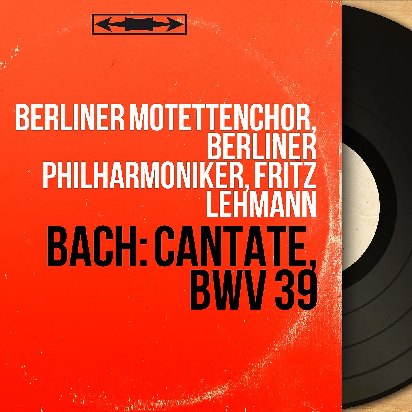Релиз Bach: Cantate, BWV 39