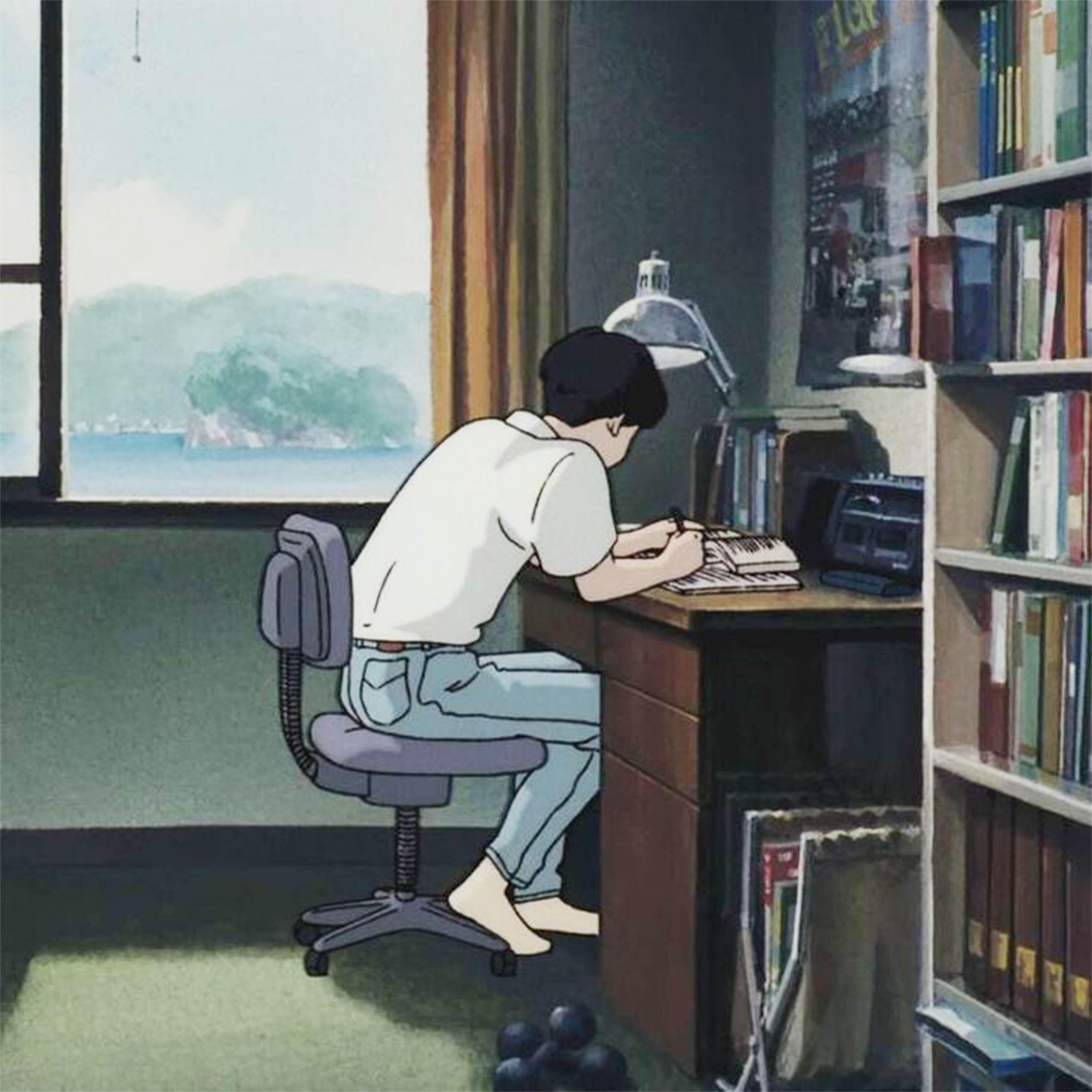Постер альбома Summer Lo-Fi Beats. LoFi Lounge Музыка для Учебы, Работы, Творчества, Продуктивности, Медитации, Концентрации, Спокойствия и Релакса