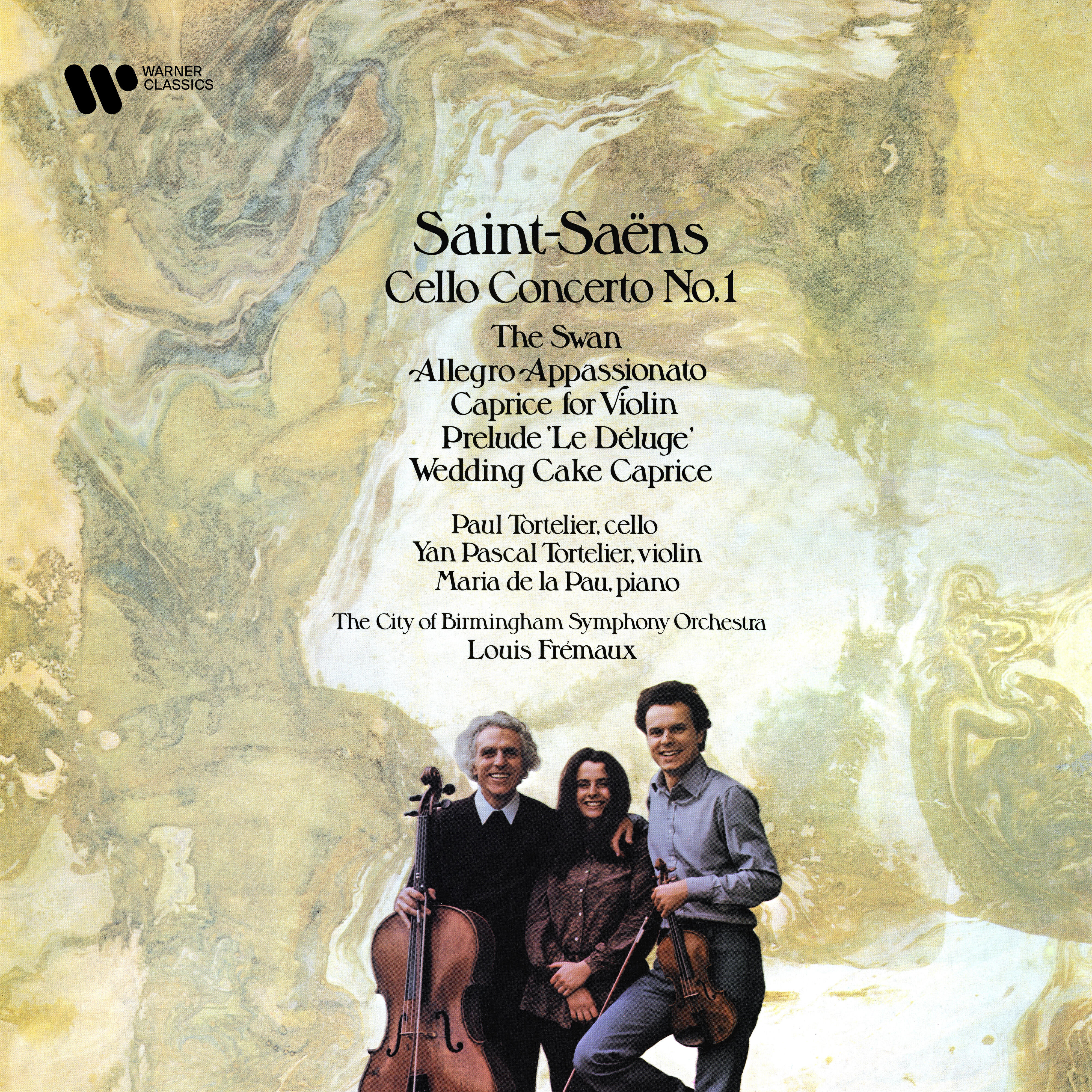 Релиз Saint-Saëns: Cello Concerto No. 1, The Swan, Allegro appassionato, Caprice, Le déluge & Wedding Cake