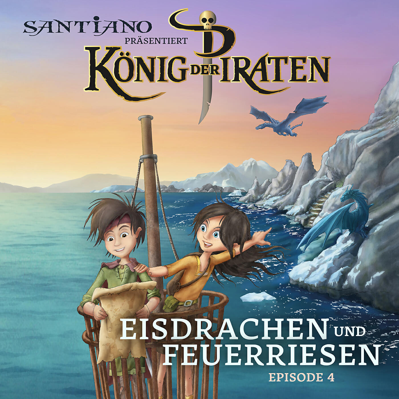Релиз Santiano präsentiert König der Piraten - Eisdrachen und Feuerriesen (Episode 4)