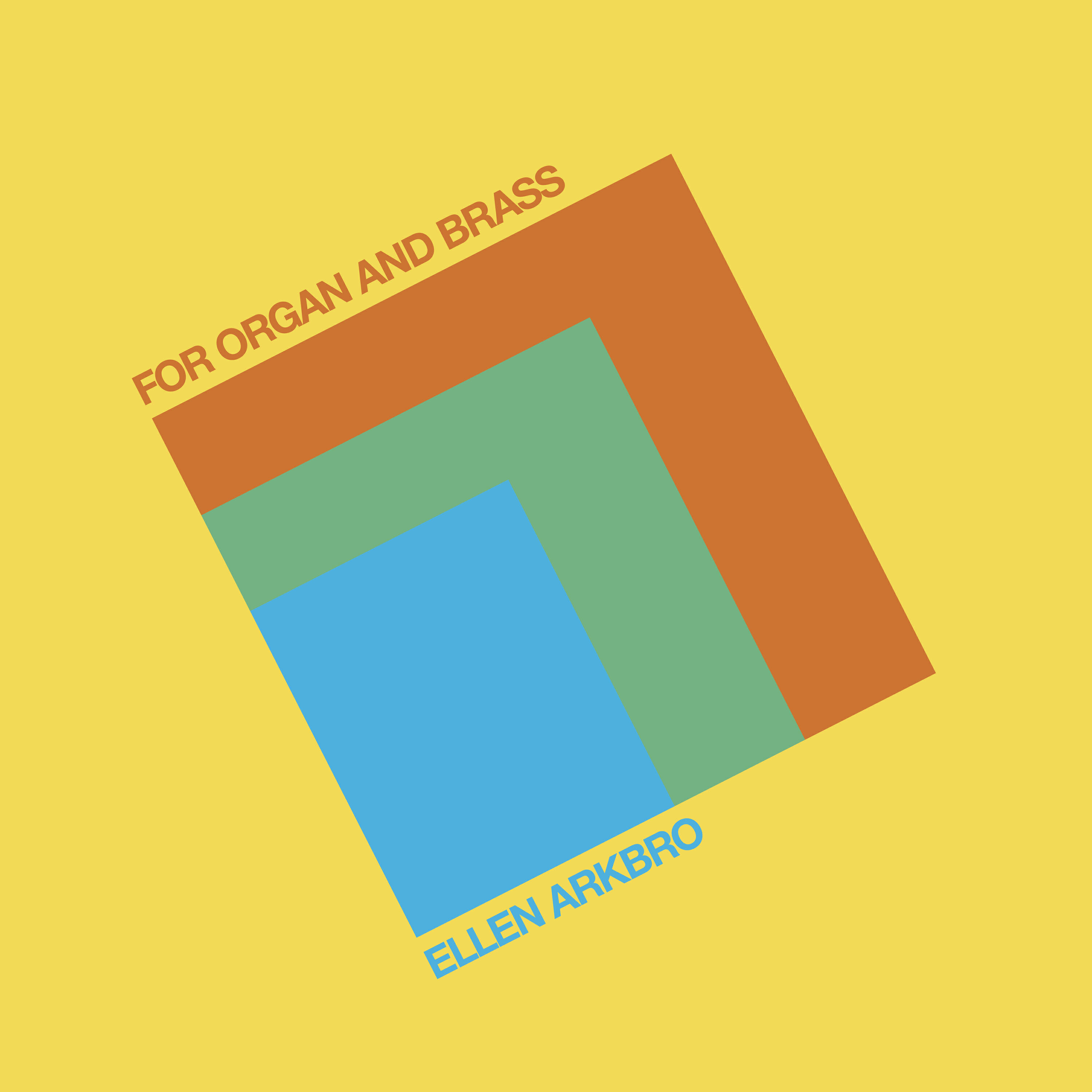 Релиз For Organ and Brass