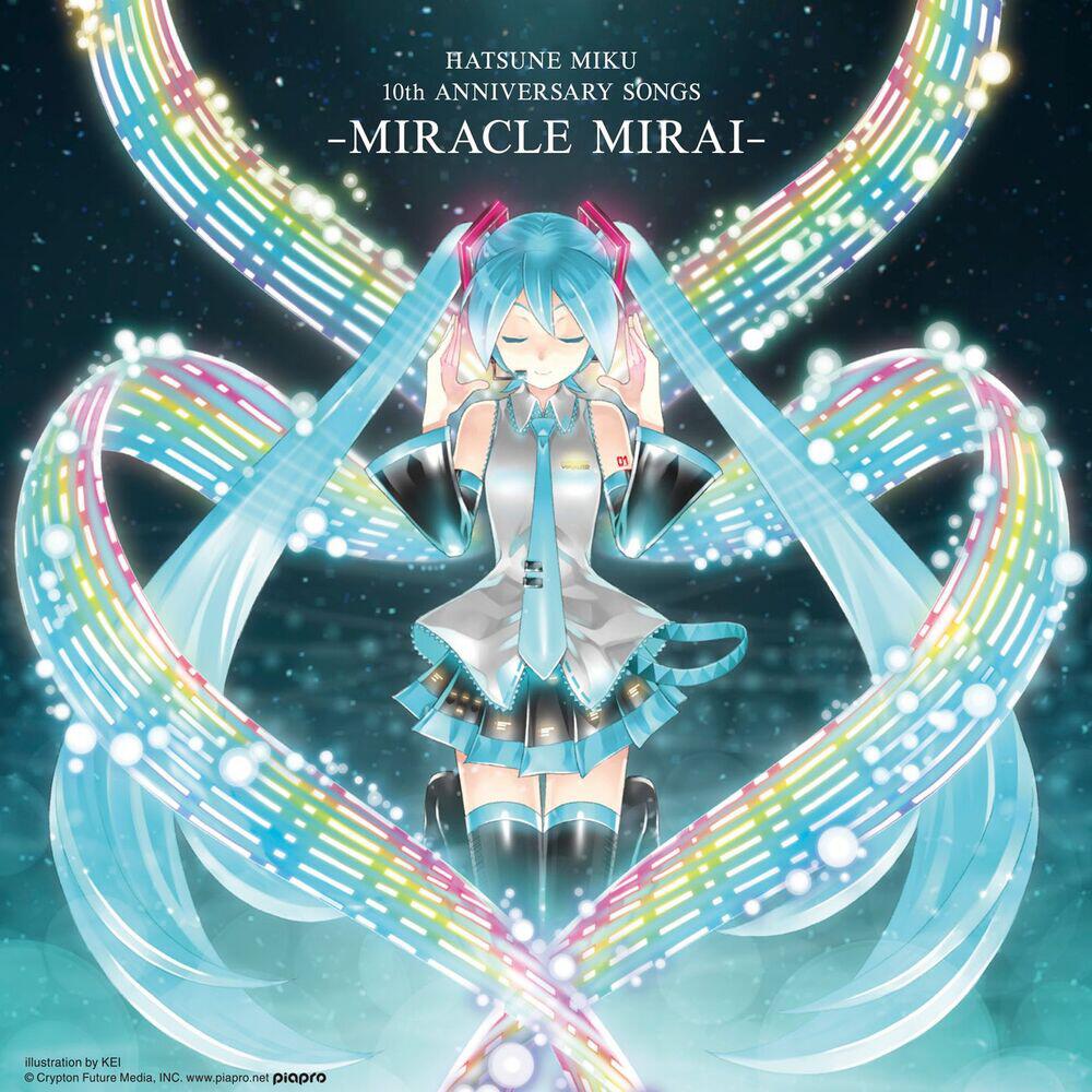 Релиз Hatsune Miku 10th Anniversary Songs -ミラクルミライ-