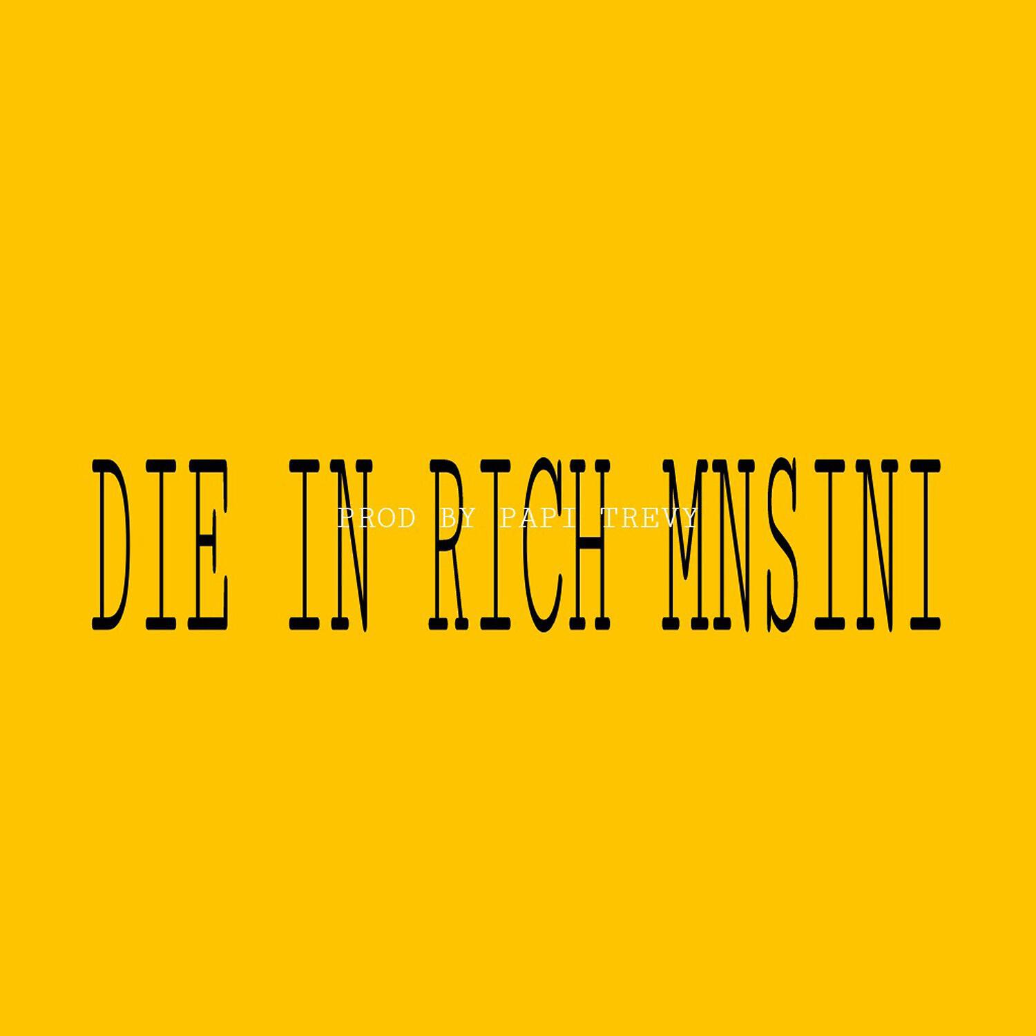 Релиз Die in Rich Mnsini