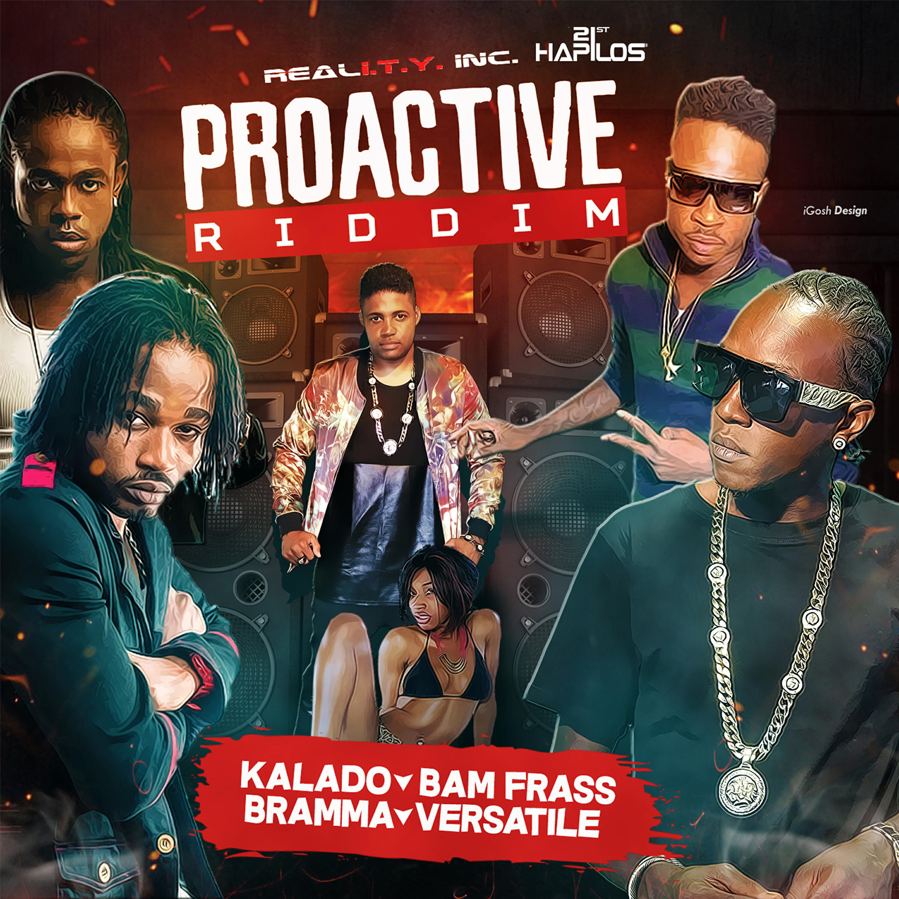 Релиз Proactive Riddim