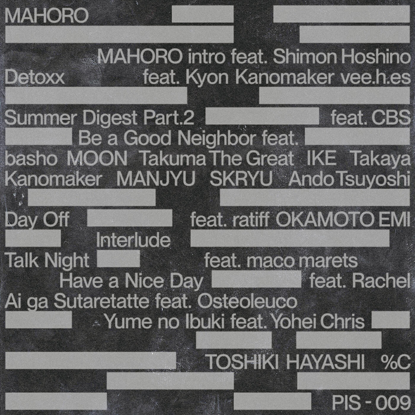 Релиз MAHORO