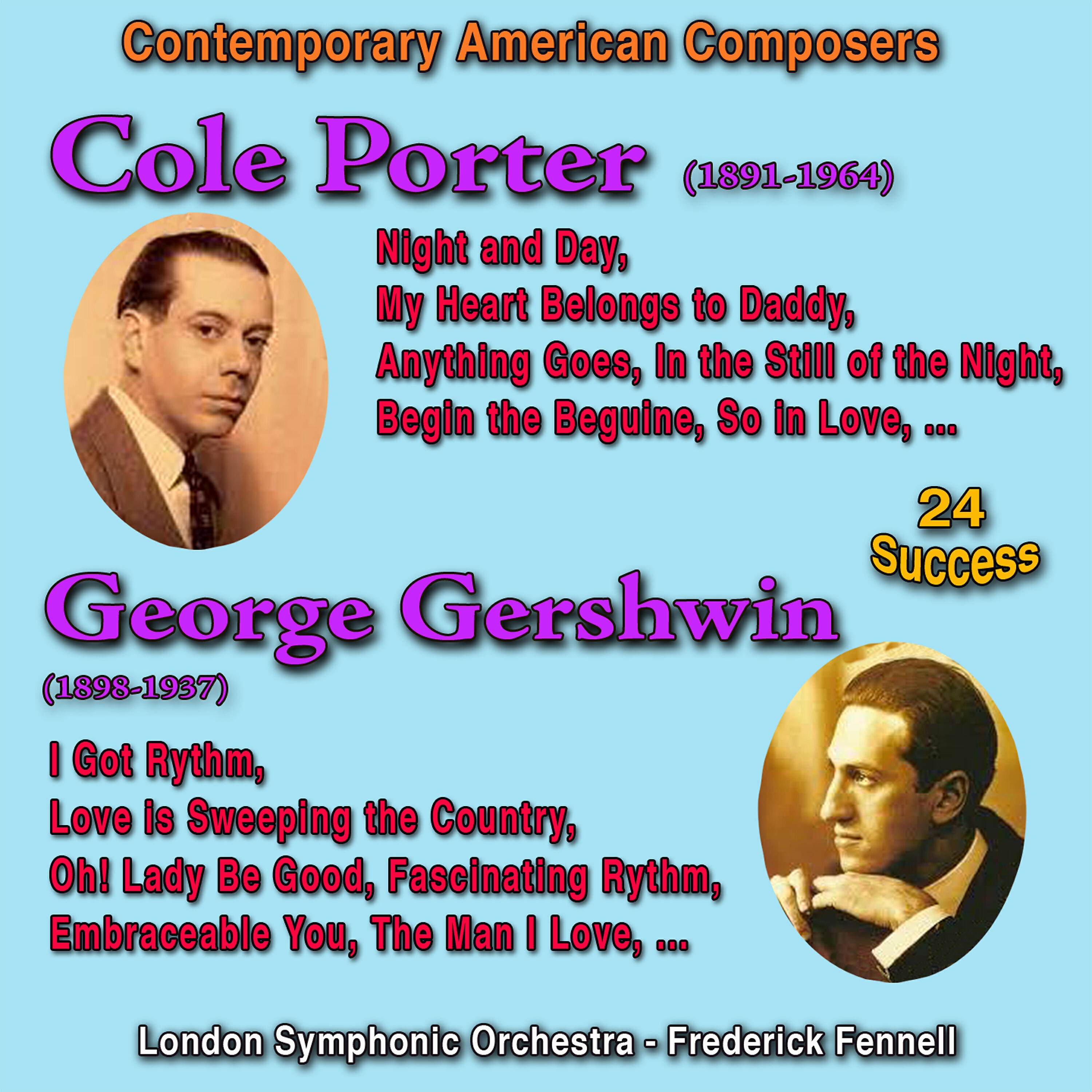 Релиз Contemporary American Composers: Cole Porter - George Gershwin