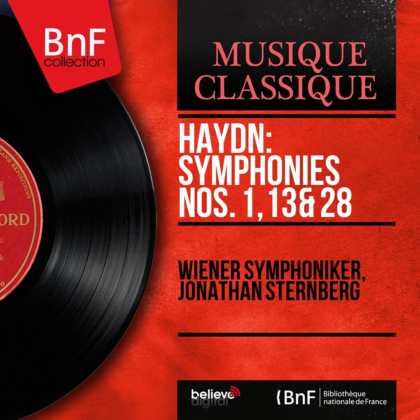 Релиз Haydn: Symphonies Nos. 1, 13 & 28 (Mono Version)
