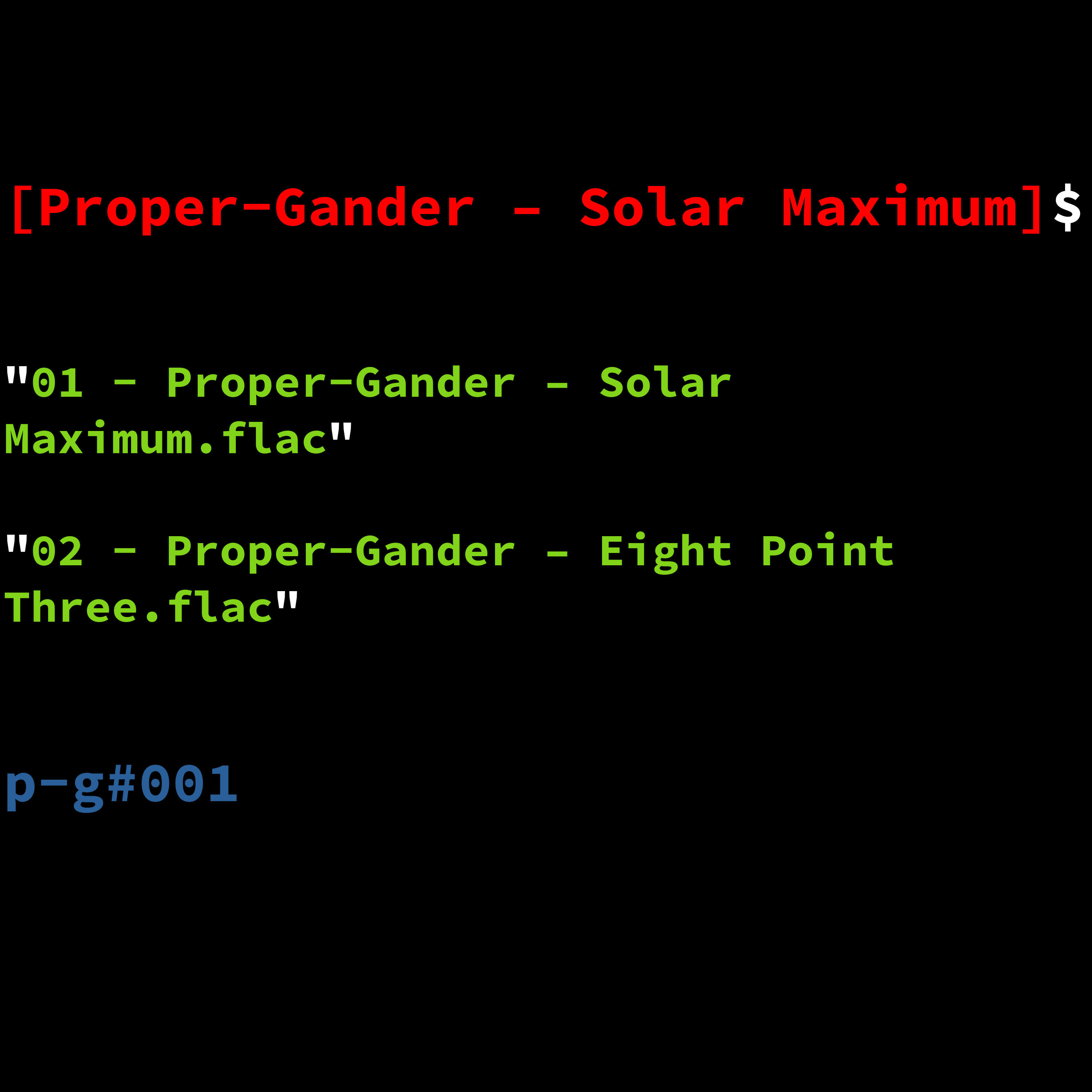 Proper-Gander