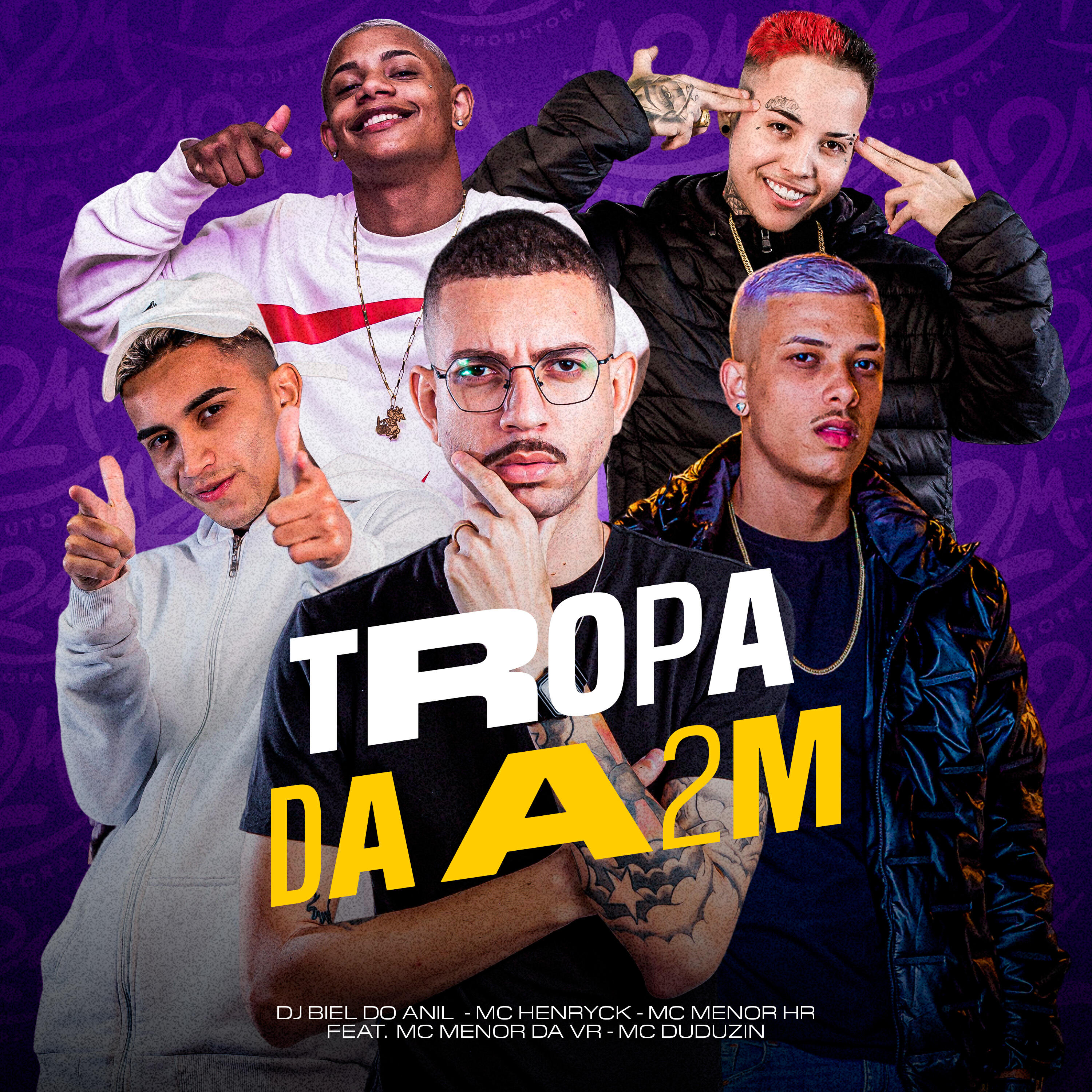 Скачать песню DJ Biel do Anil, Mc Henryck, Mc Menor HR, Mc Menor da VR, Mc Duduzin - Tropa da A2M бесплатно в MP3 для Android и iOS