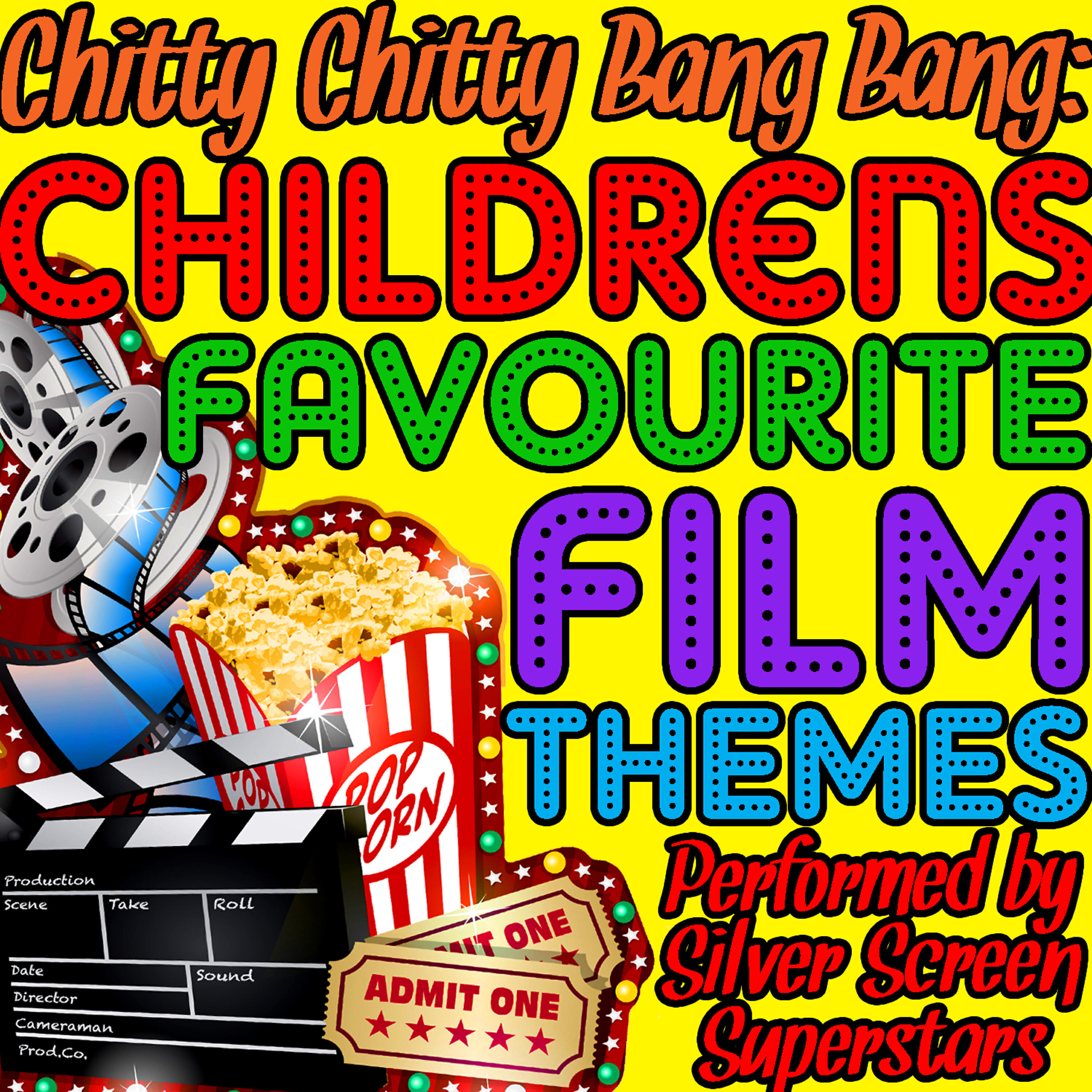 Постер альбома Chitty Chitty Bang Bang: Childrens Favourite Film Themes