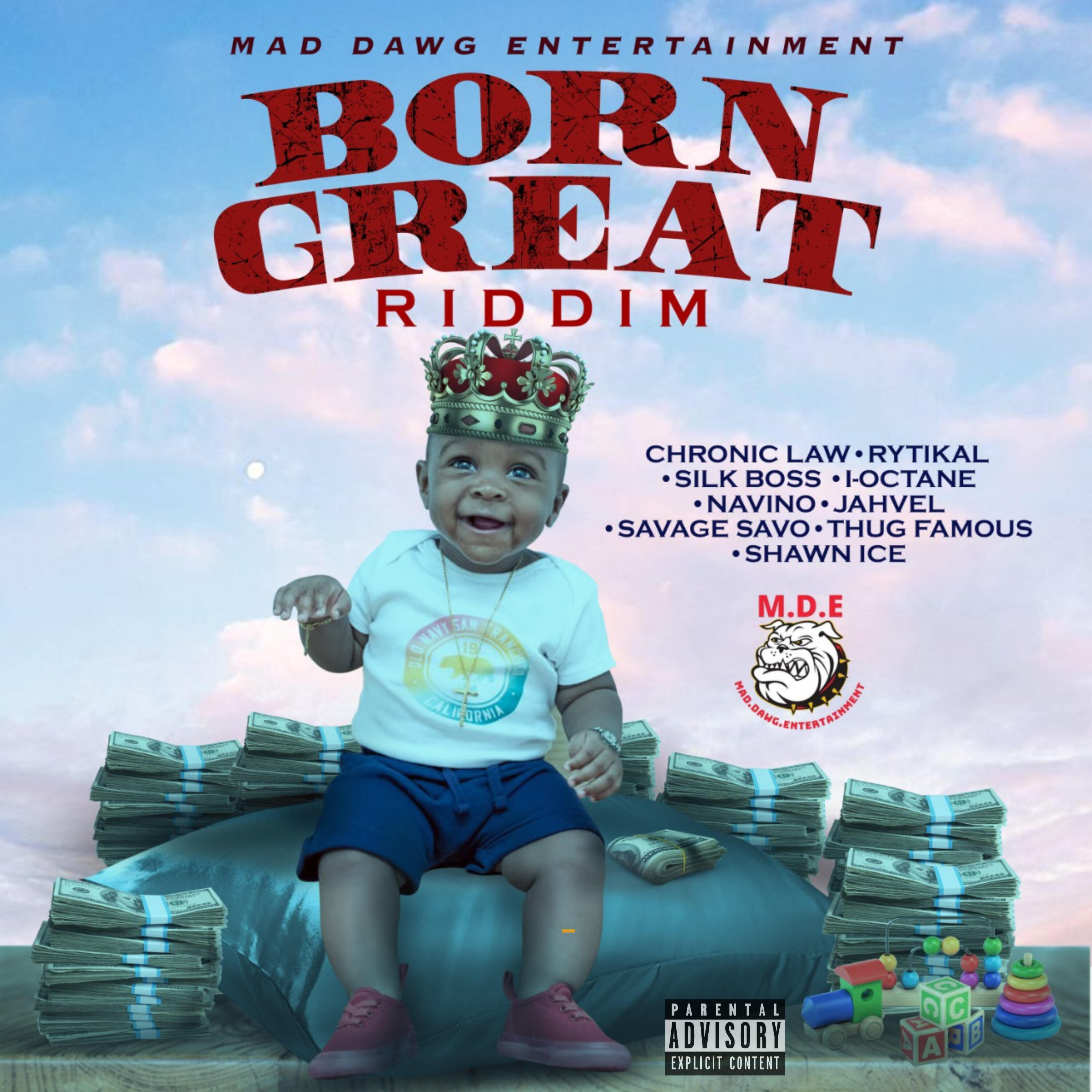Релиз Born Great Riddim