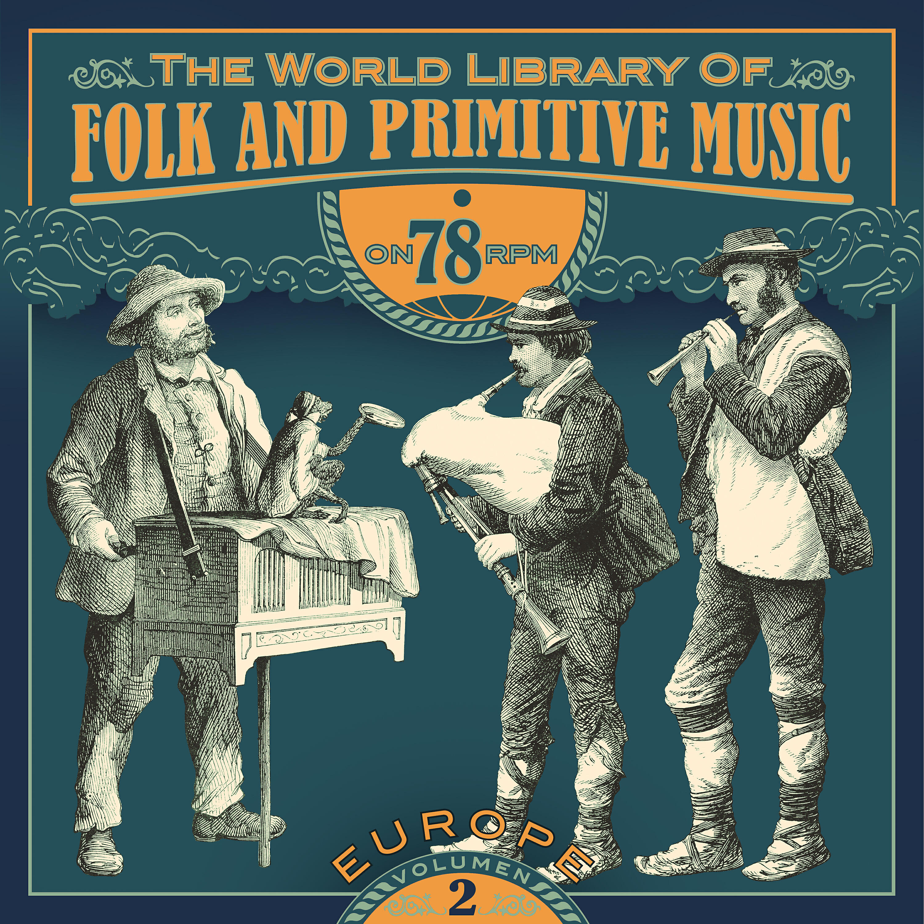 Релиз The World Library of Folk and Primitive Music on 78 Rpm Vol. 2, Europe