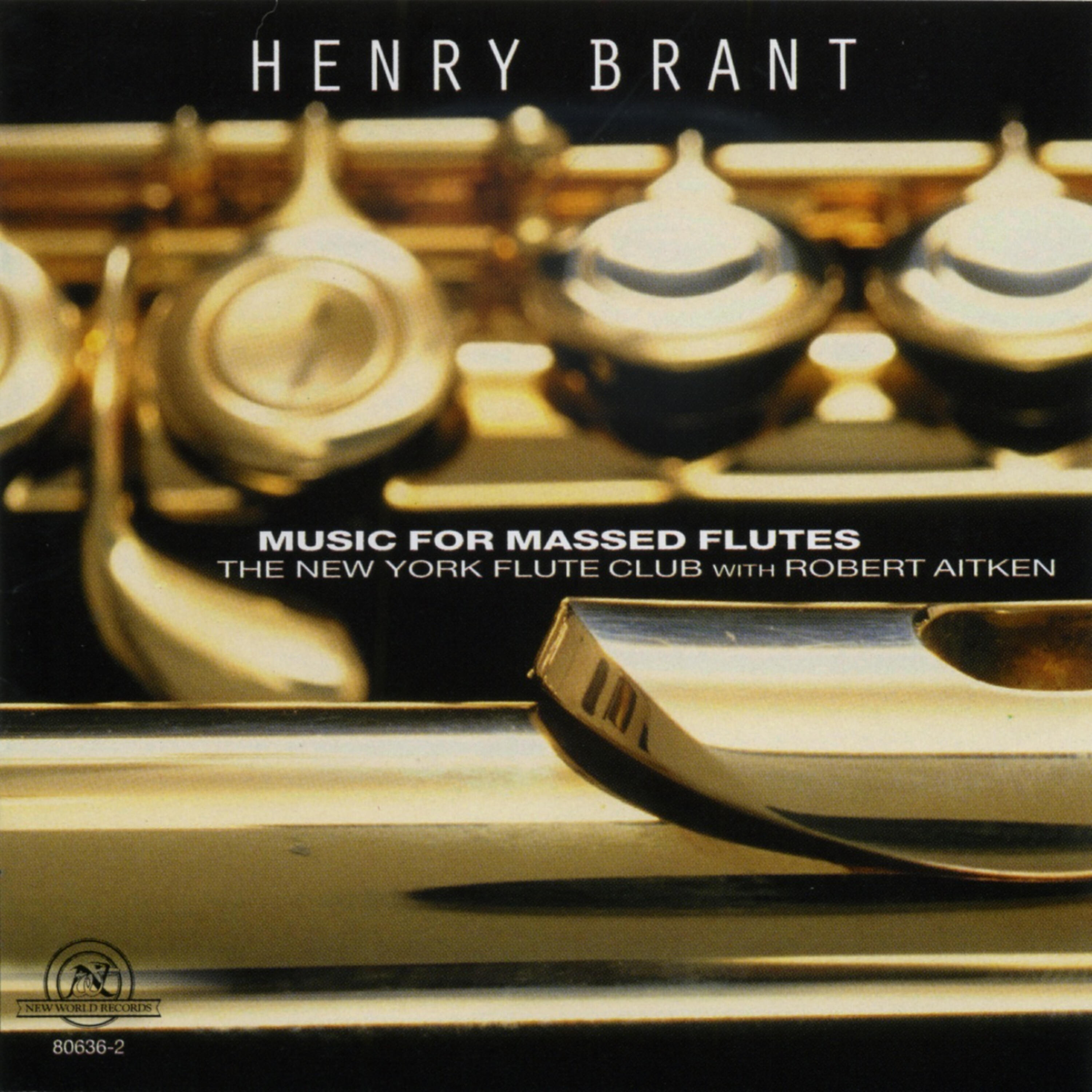 Релиз Henry Brant: Music For Massed Flutes