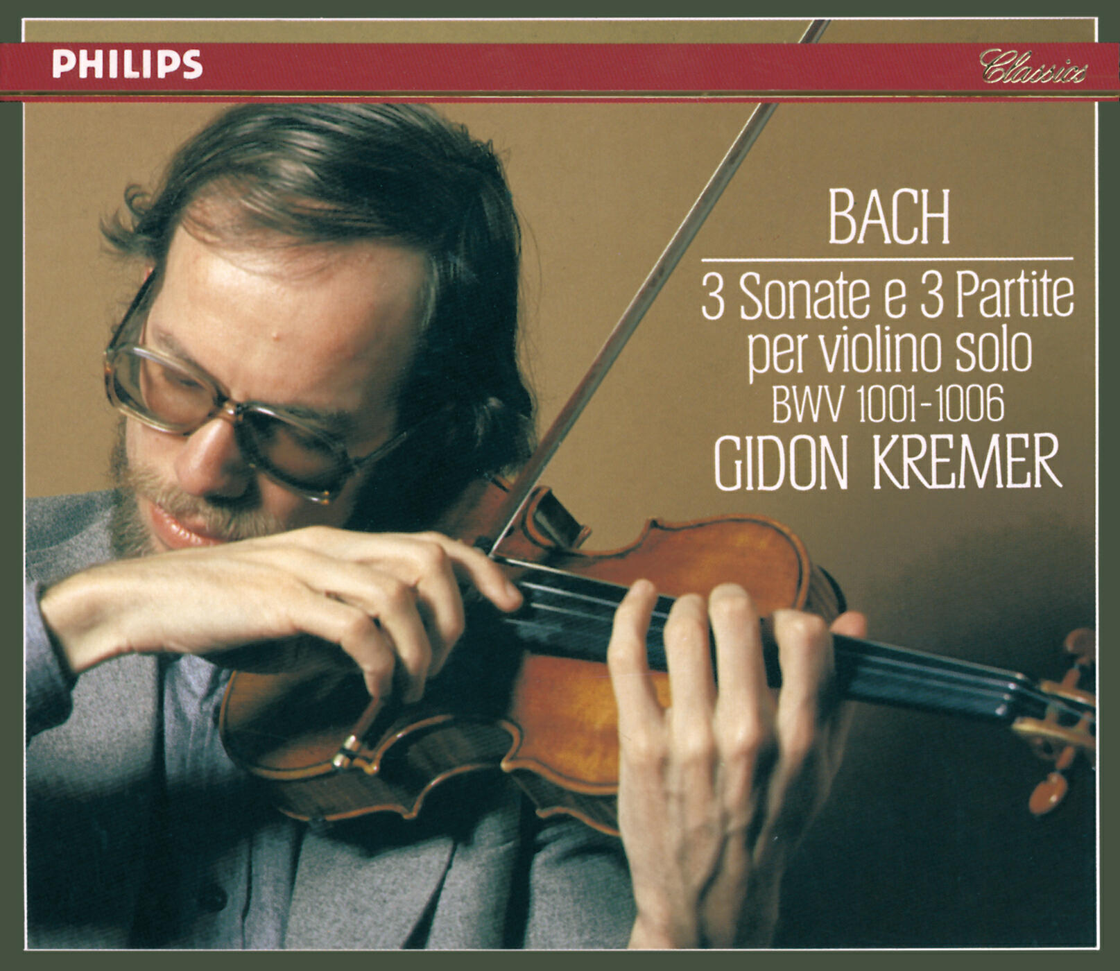 Релиз Bach, J.S.: 3 Sonatas & Partitas for Solo Violin