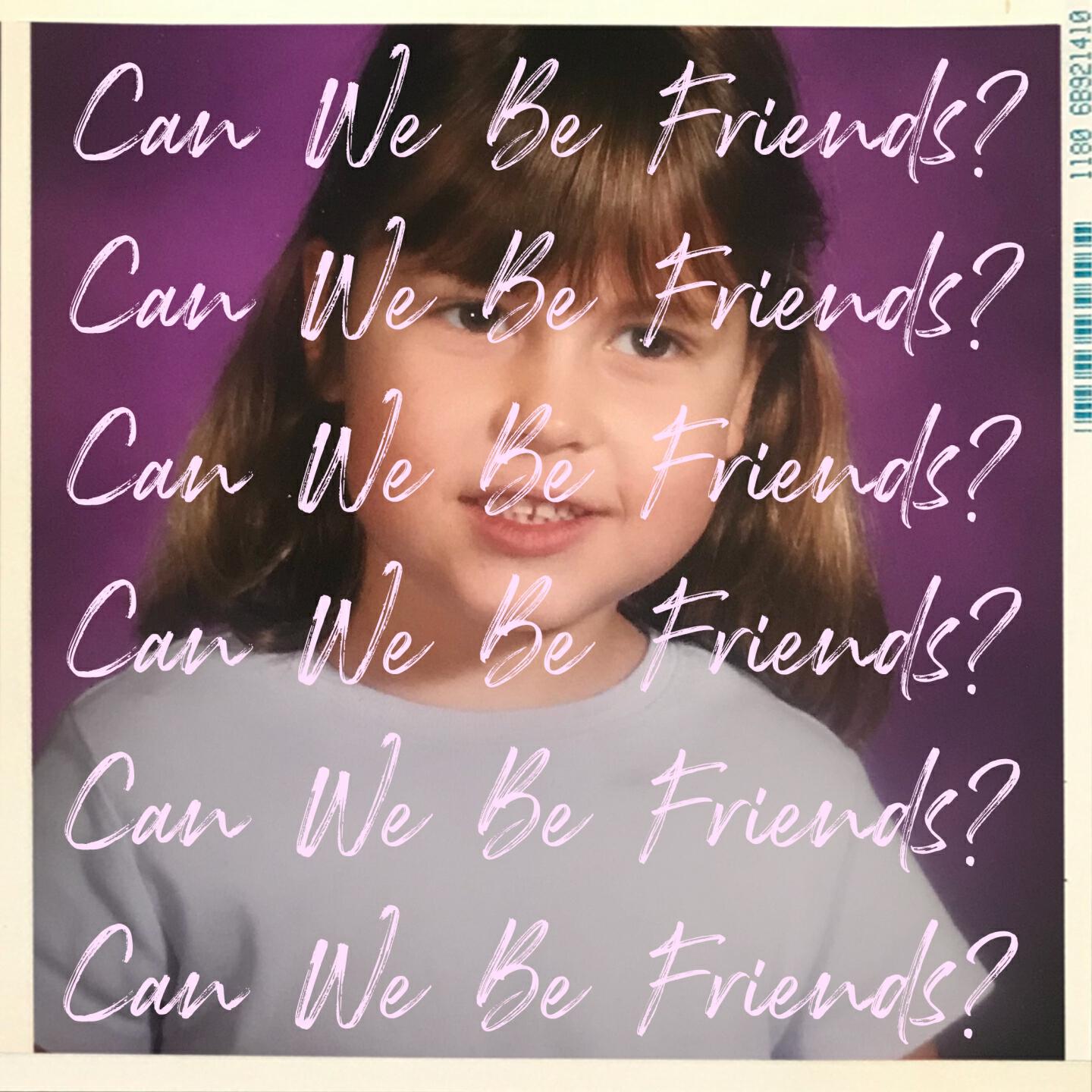 Релиз Can We Be Friends?