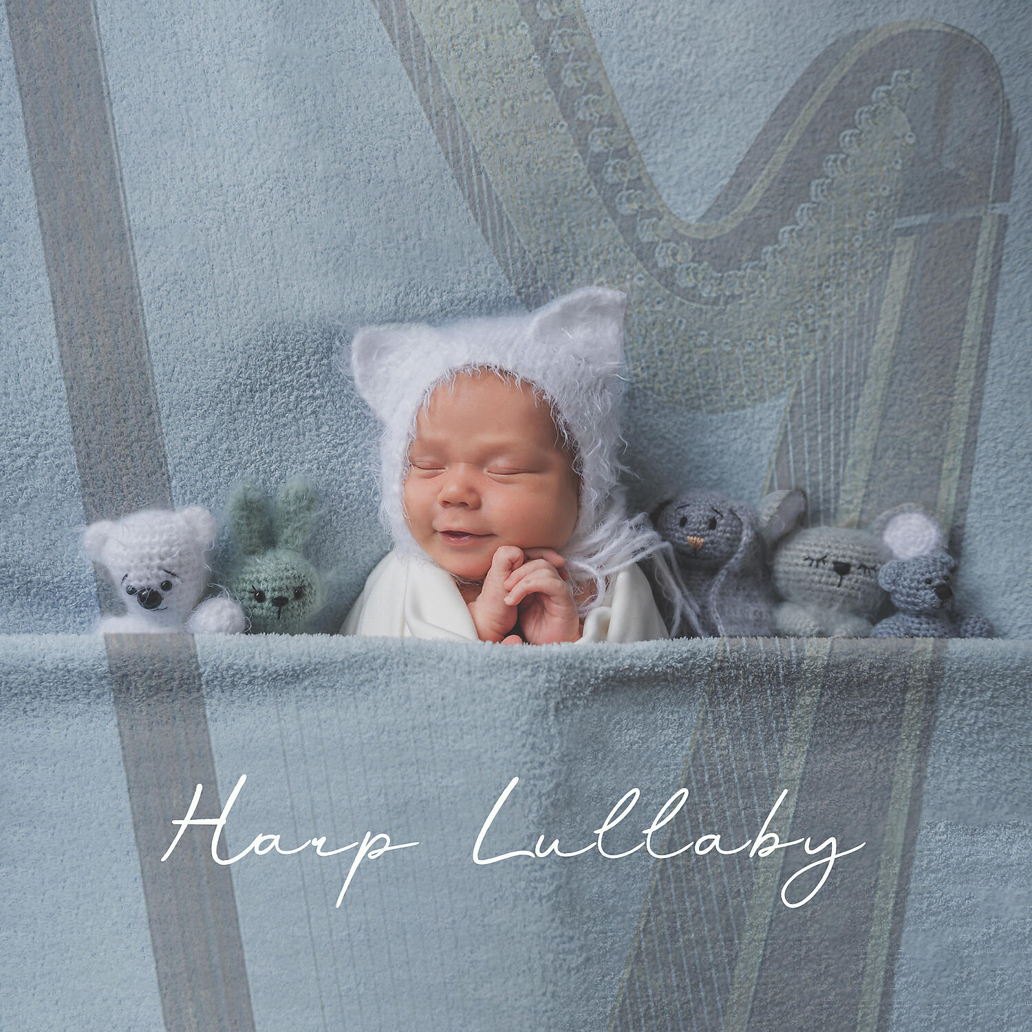 Релиз Harp Lullaby: Heavenly Instrumentals Music for Sleep, Deep Relax and Stress Relief