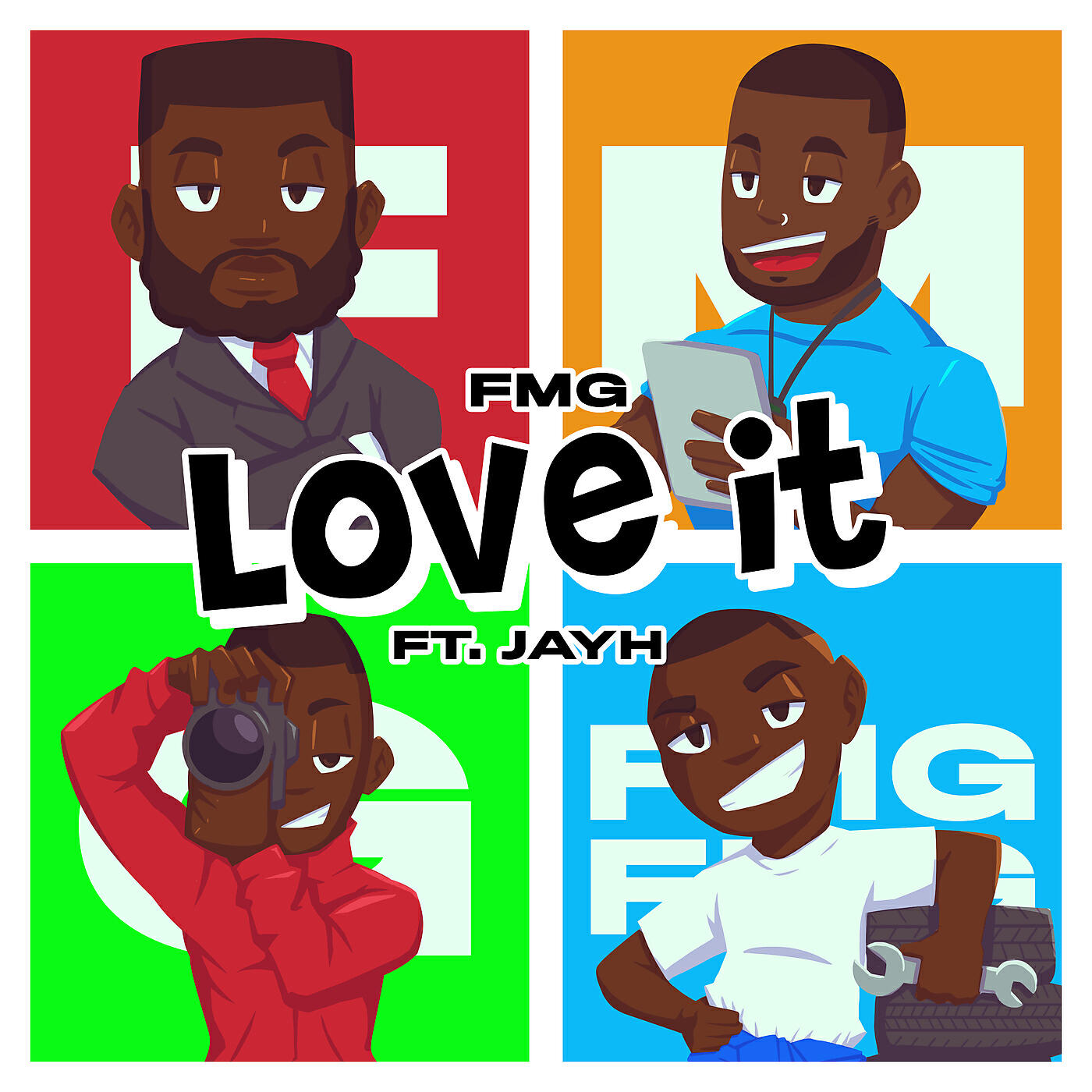 Fmg, Jayh - Love It
