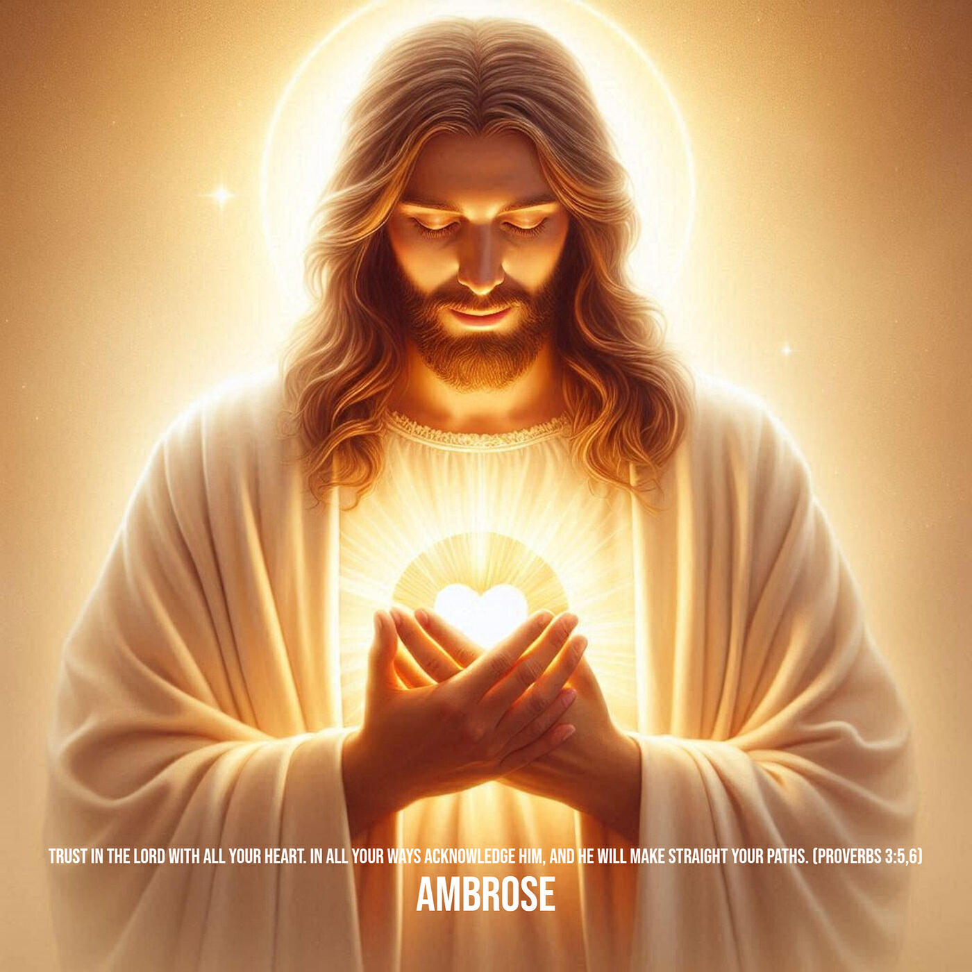 Релиз Trust in the Lord with All Your Heart. in All Your Ways Acknowledge Him, and He Will Make Straight Your Paths. (Proverbs 3:5,6)