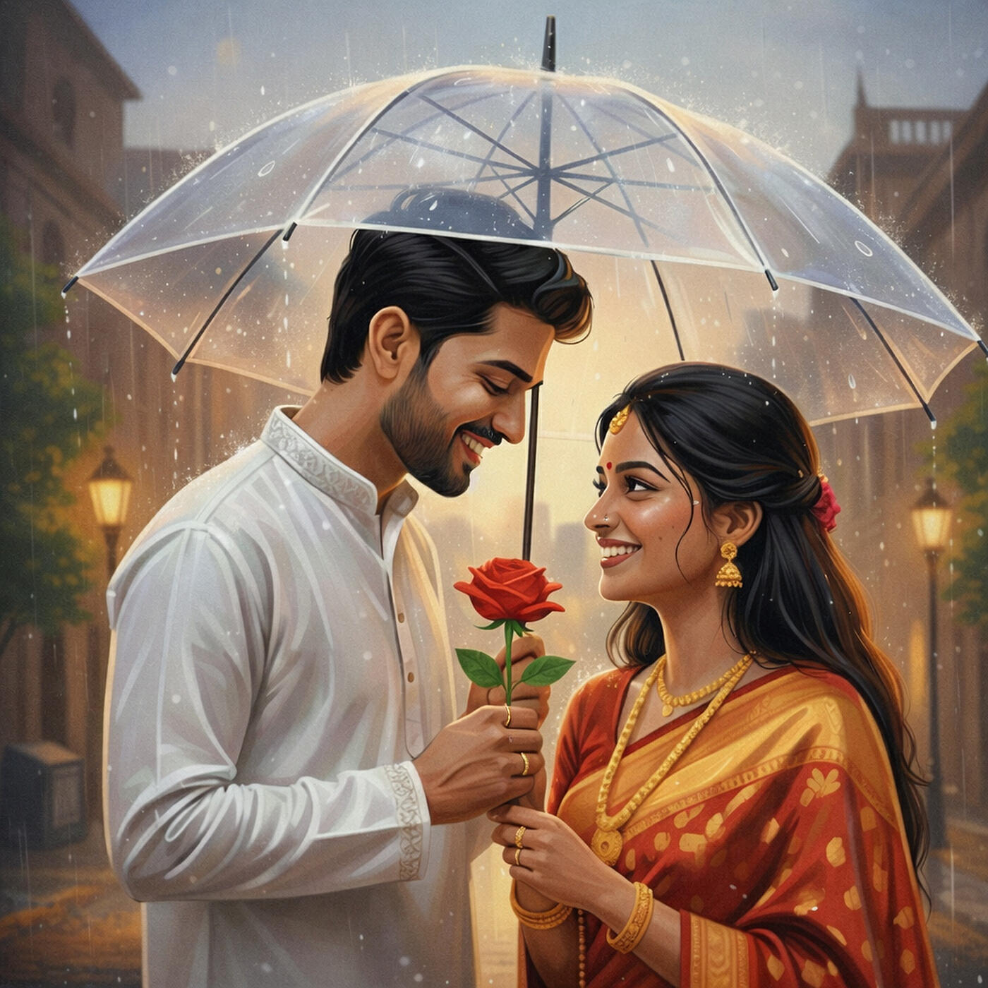 Релиз বৃষ্টি ভেজা গোলাপ