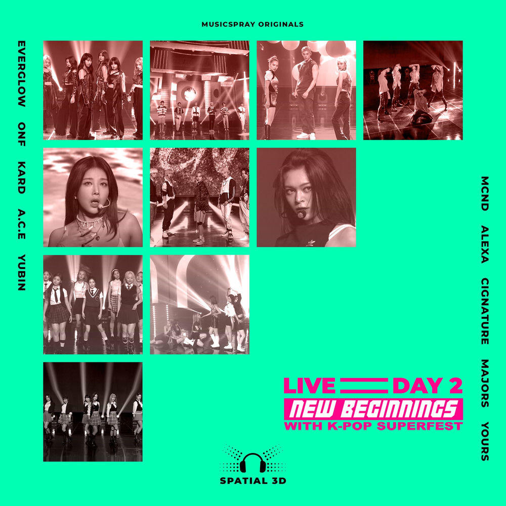 Релиз 2021 New Beginnings with K-Pop Superfest (Live): Day 2 [VR 3D Audio]