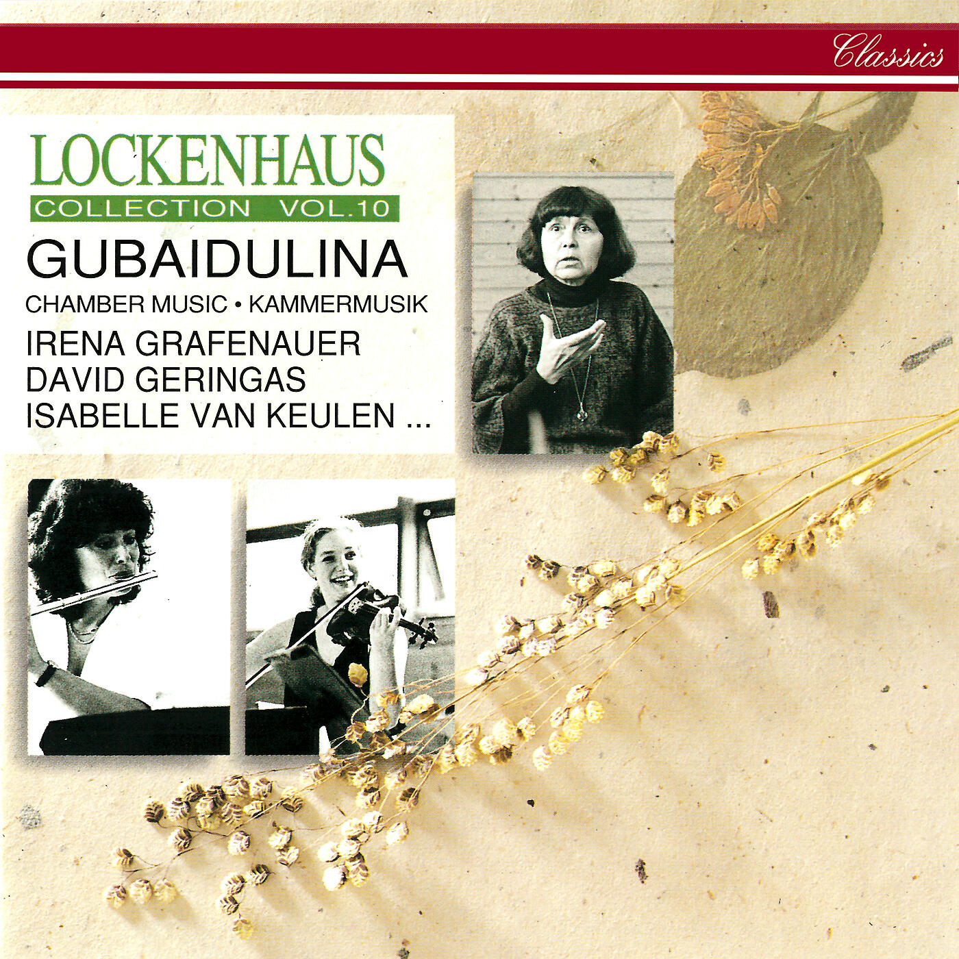 Релиз Gubaidulina: Seven Words; String Trio; Garten von Freuden und Traurigkeiten