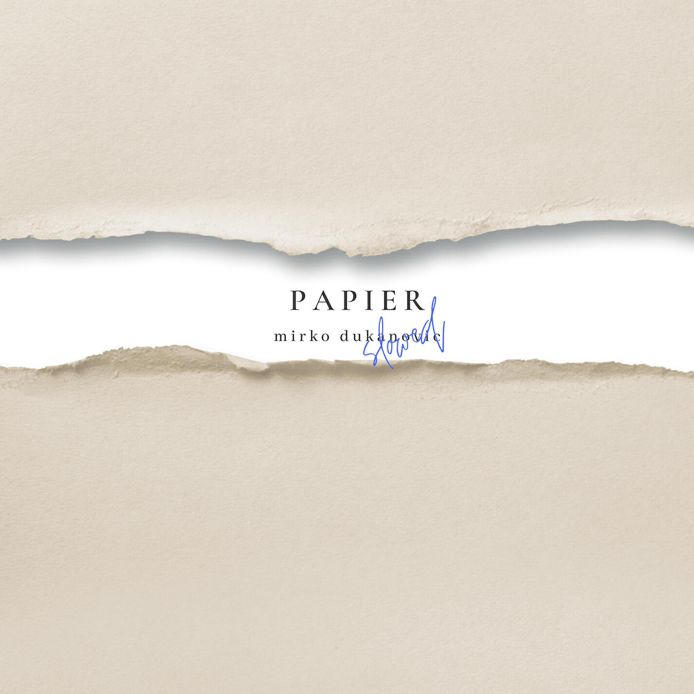 Релиз Papier (Slowed)