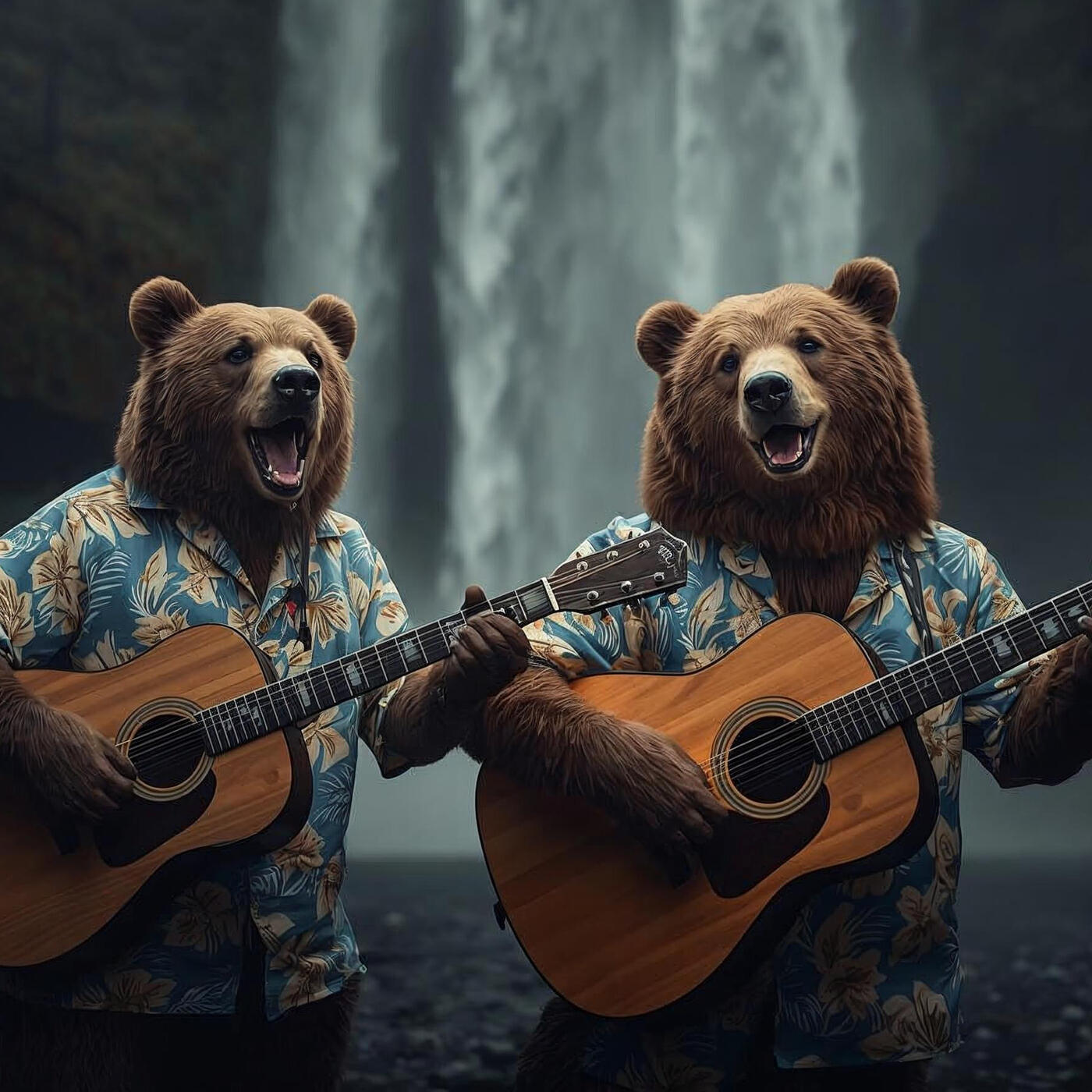 Релиз Waterfall and Guitars