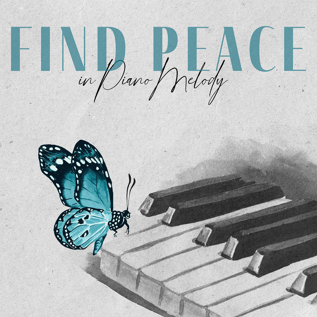Релиз Find Peace in Piano Melody - Deep Relax Thanks Jazz Melody - Heal Your Mind