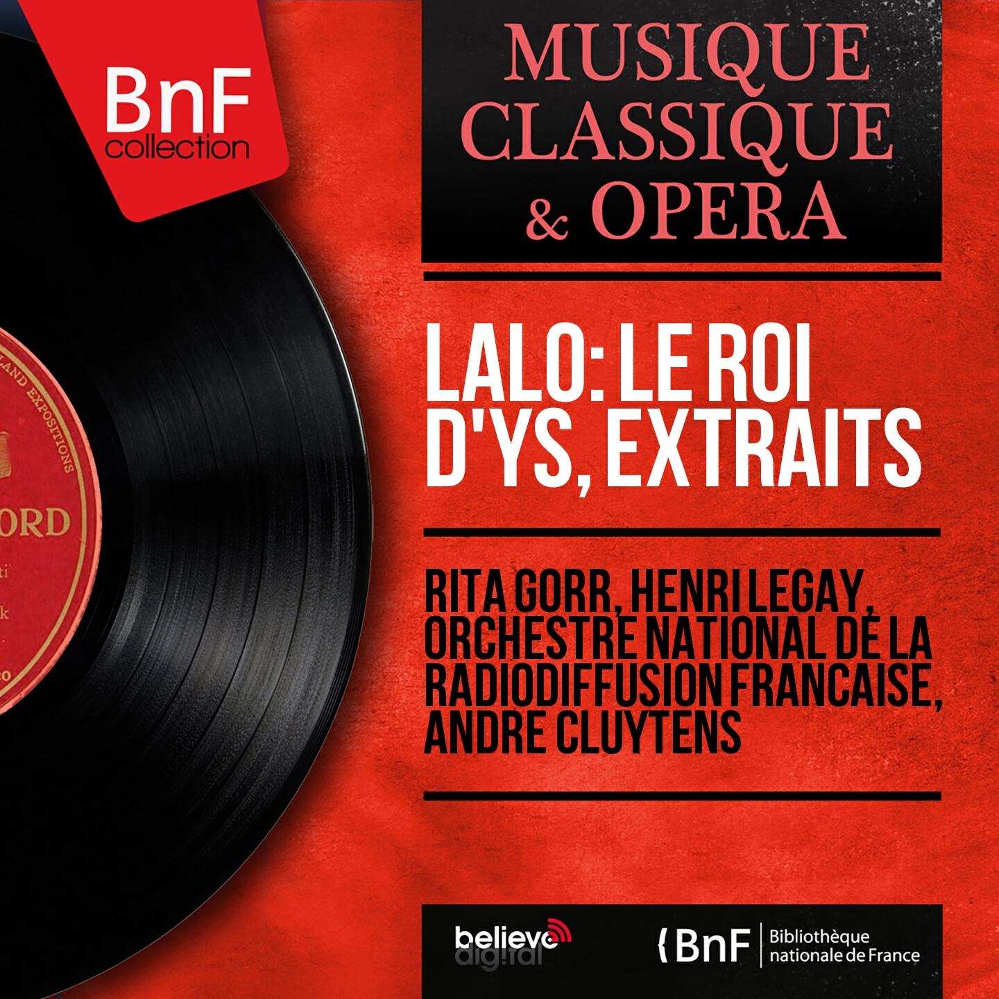 Релиз Lalo: Le roi d'Ys, extraits (Mono Version)