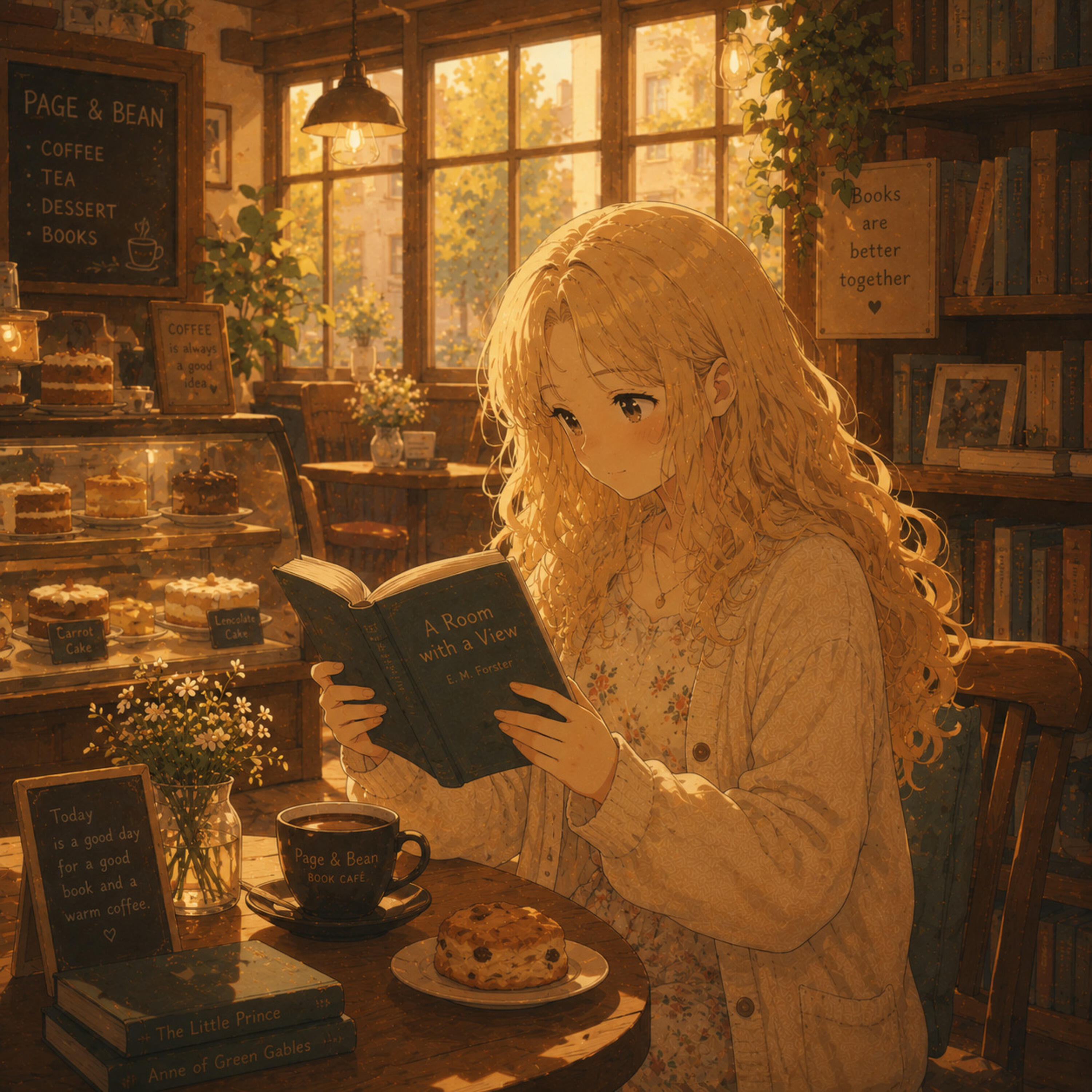 Релиз Book Cafe