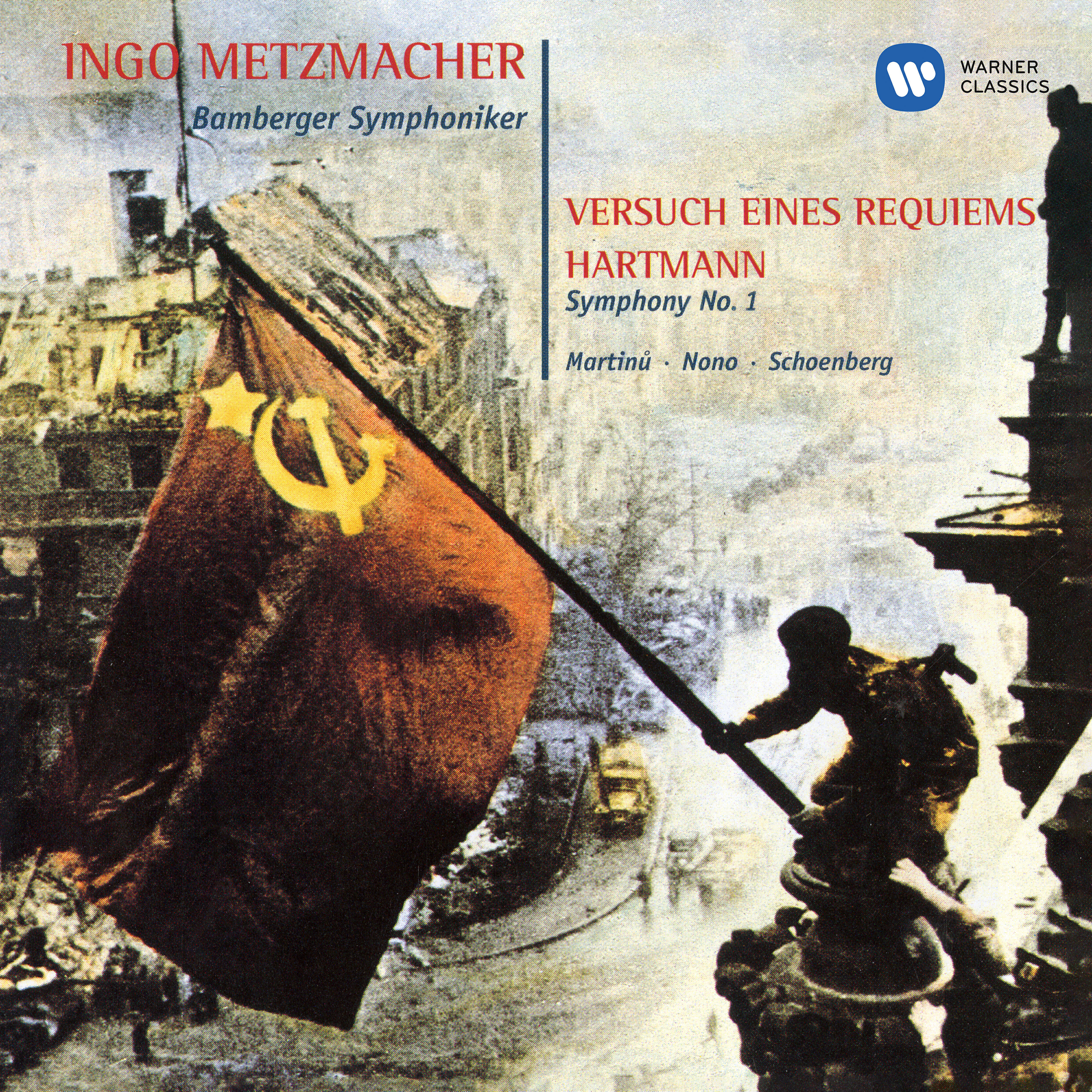 Релиз Hartmann: Symphony No. 1 "Versuch eines Requiems" - Nono: Canti di vita e d'amore - Martinů: Memorial to Lidice