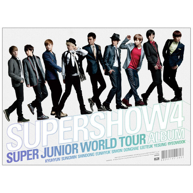 Релиз SUPER SHOW 4 - SUPER JUNIOR WORLD TOUR