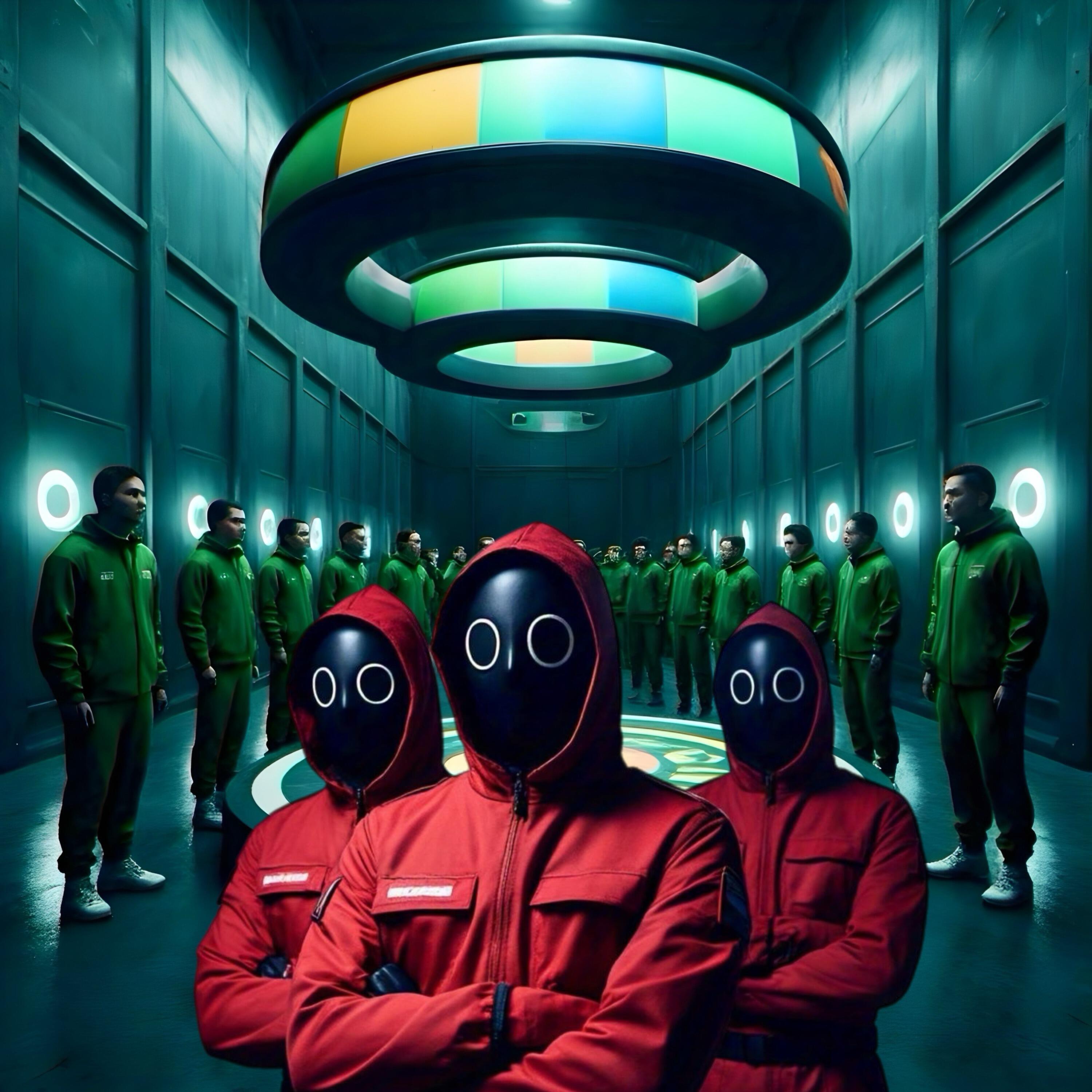 Релиз Squid Game, Red Light Green Light (Techno)