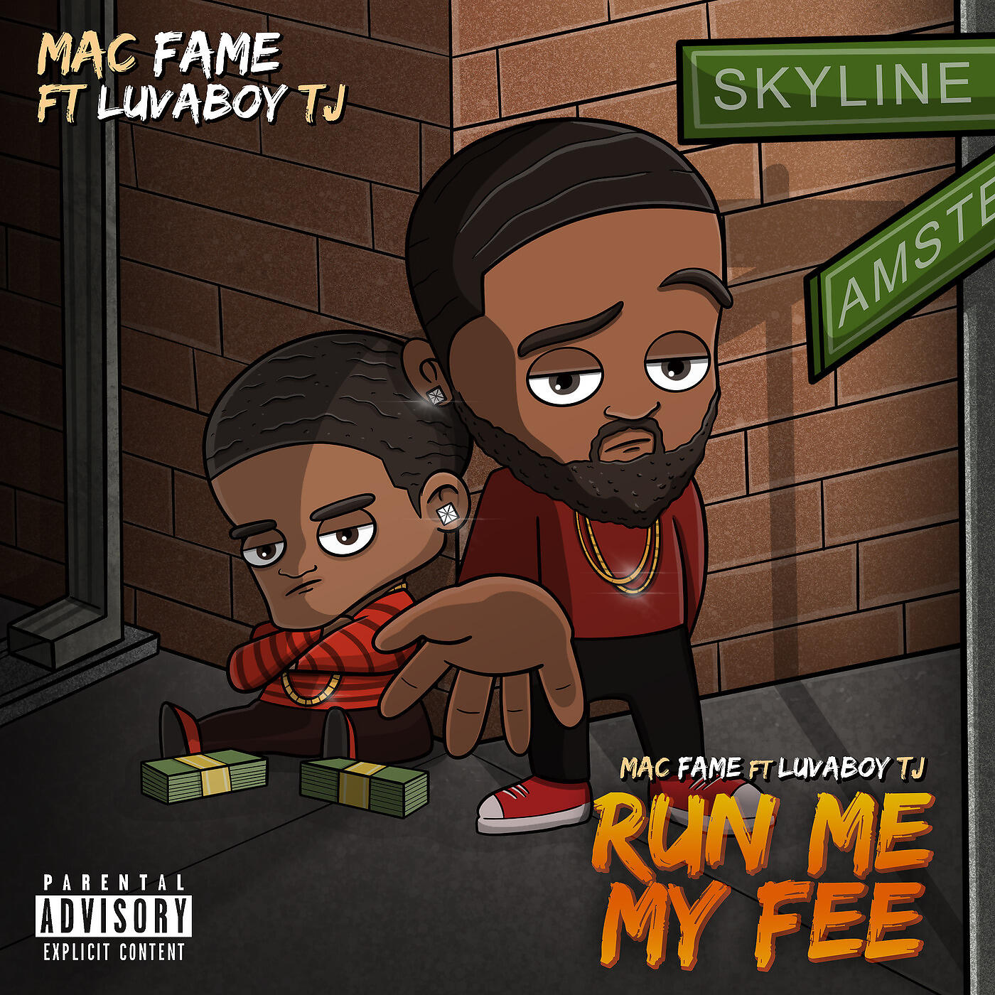 Скачать песню Mac Fame, LuvaboyTJ - Run Me My Fee бесплатно в MP3 для Android и iOS
