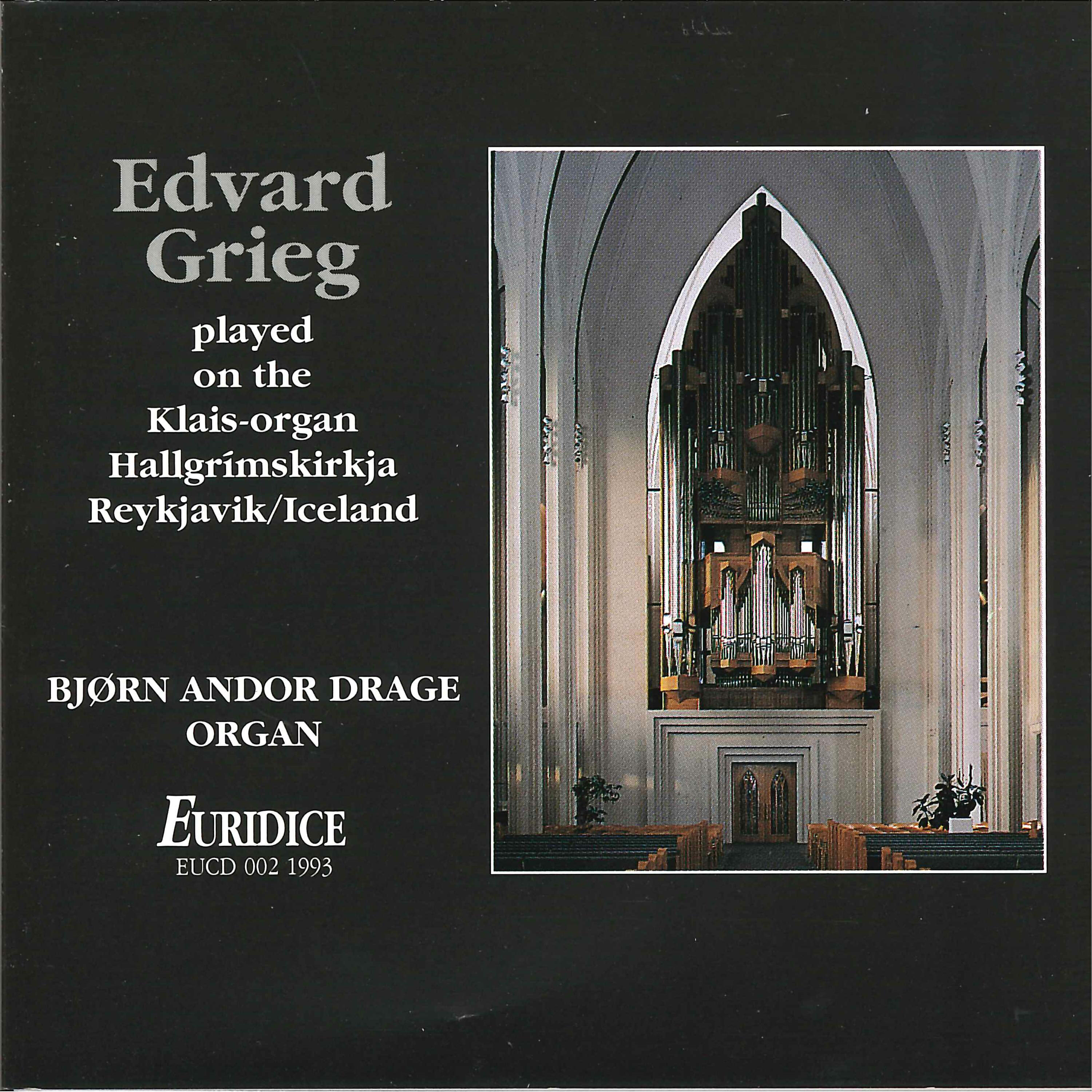Релиз Edvard Grieg Played on the Klais-Organ